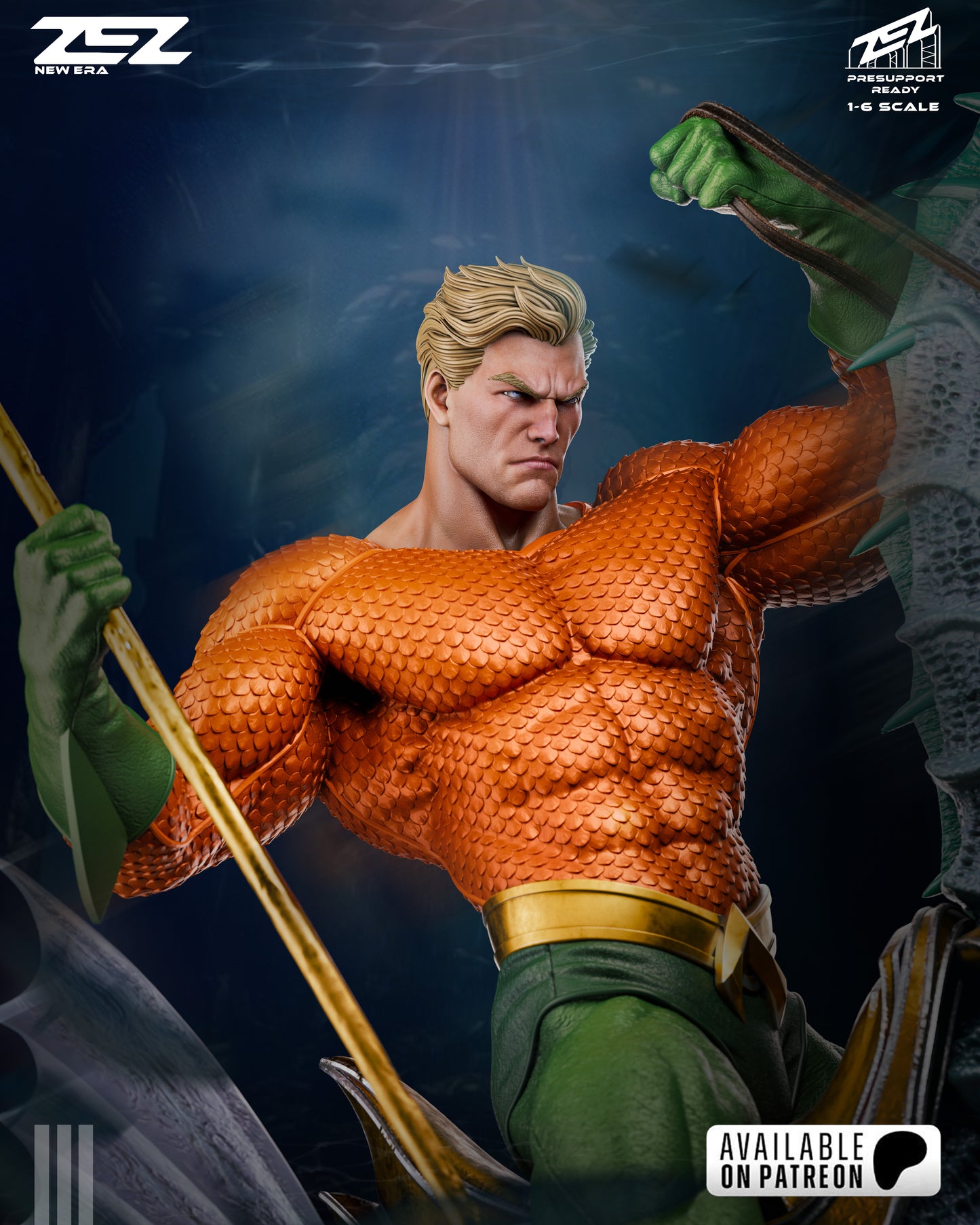 Aquaman - MTO (Designed by ZEZ Studios)