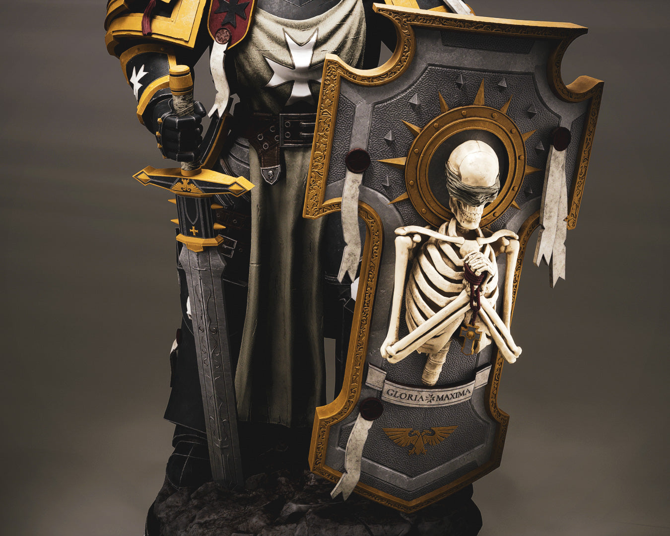 The Templar Resin Art (Design by Abe3D)