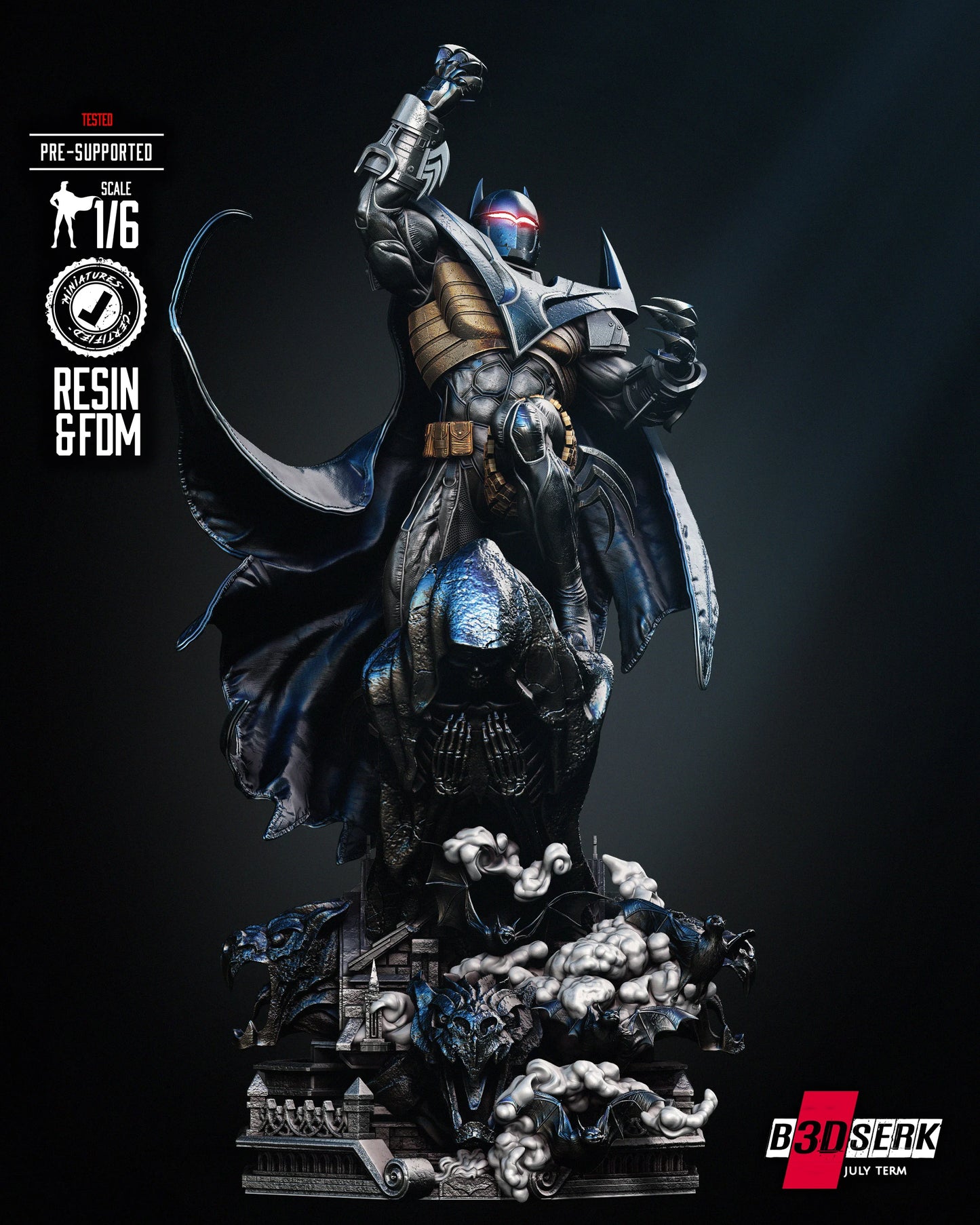 Batman Knightfall Resin Fan Art - MTO