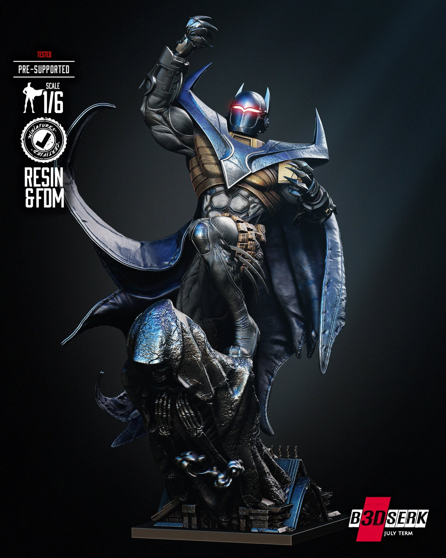 Batman Knightfall Resin Fan Art - MTO