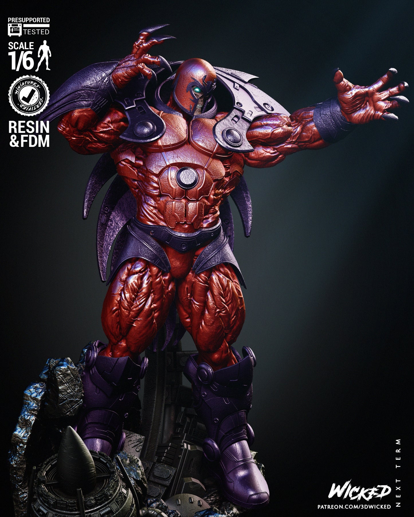 Onslaught Resin Fan Art - MTO