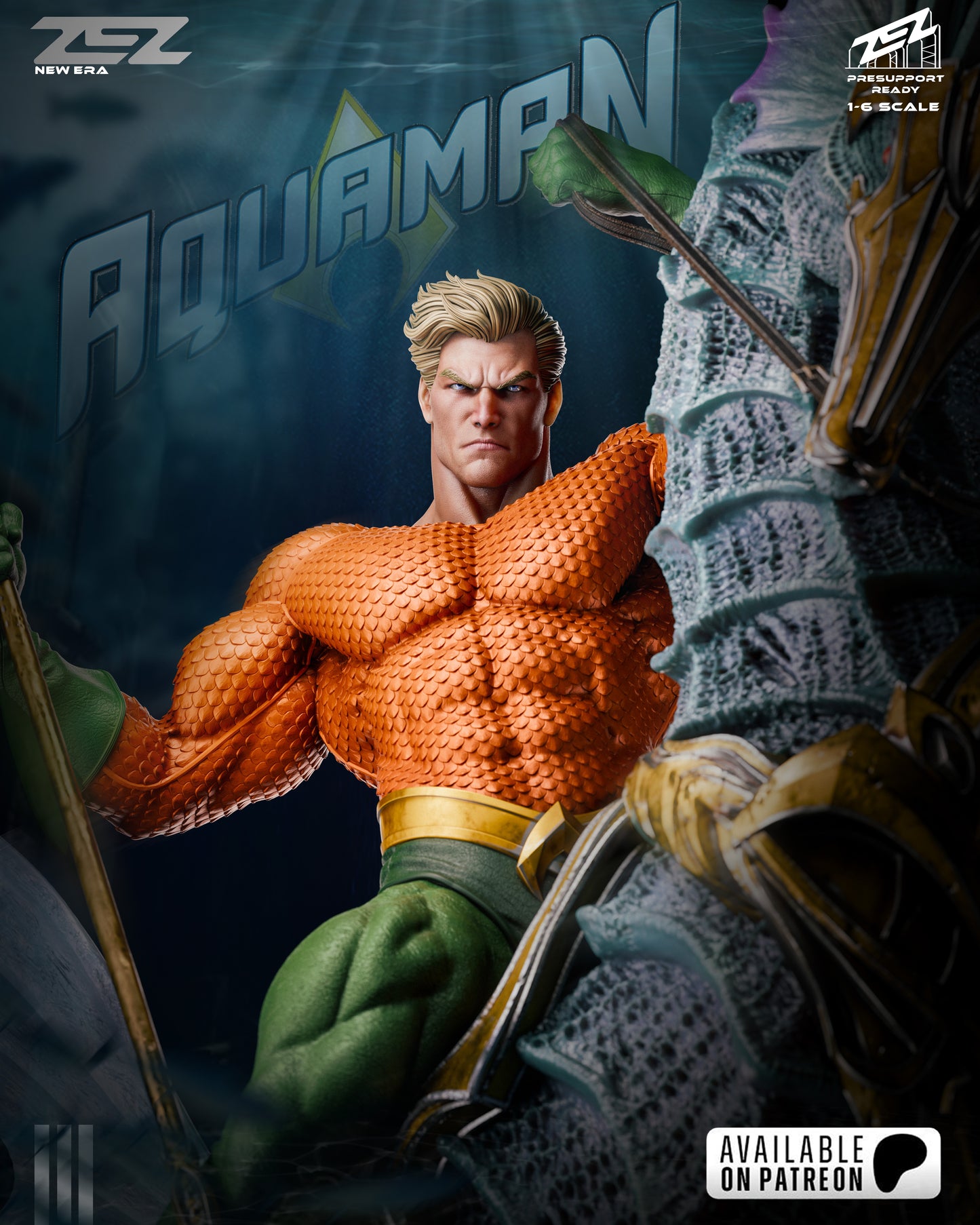 Aquaman - MTO (Designed by ZEZ Studios)