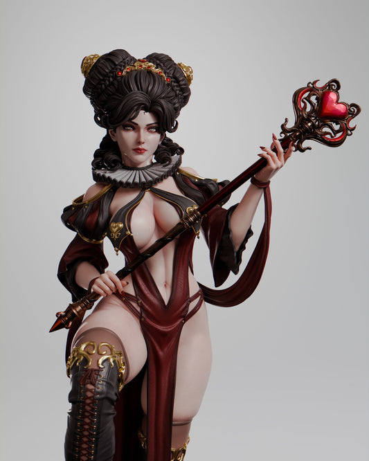 Queen of Hearts Resin Fan Art (Design by Abe3D)