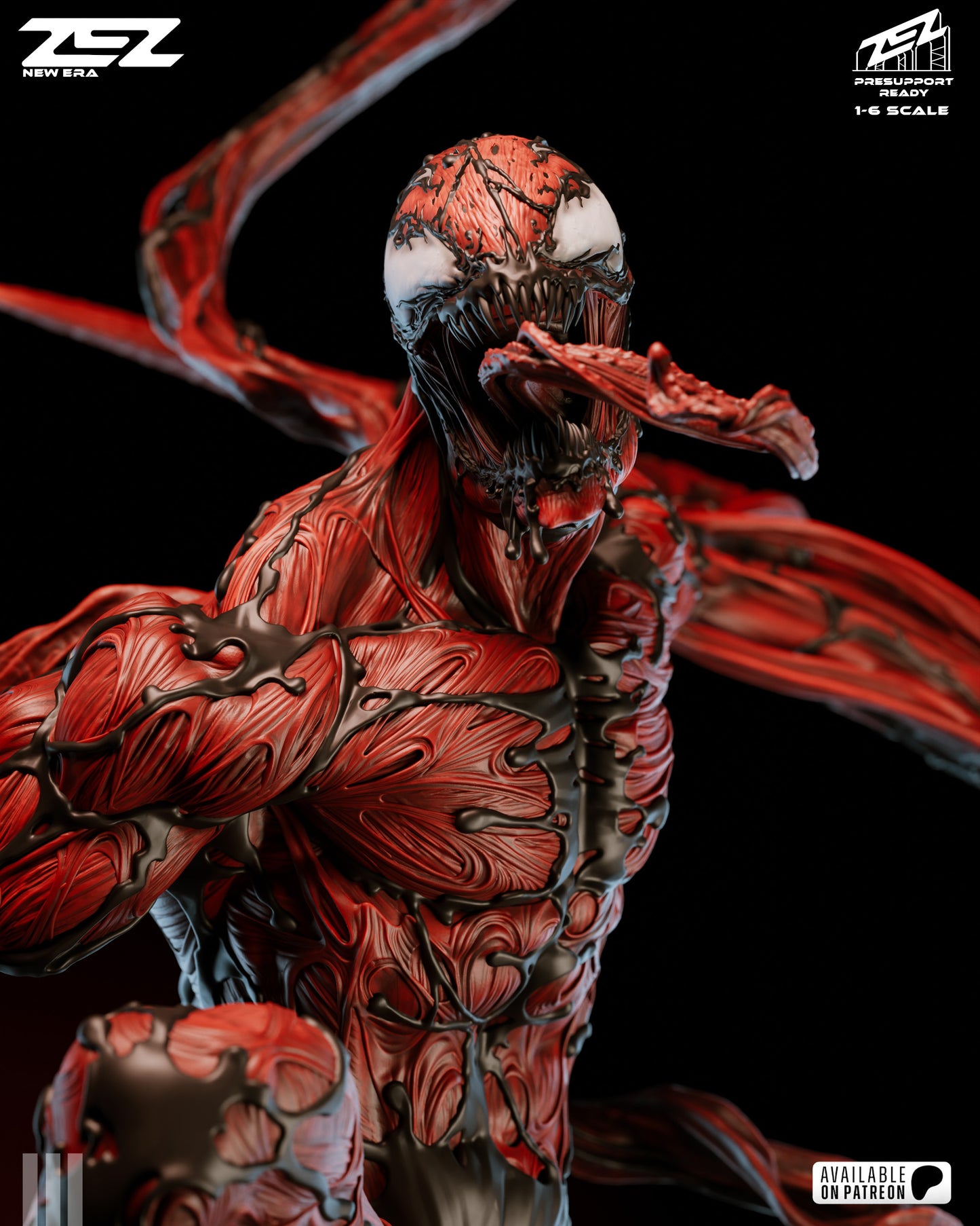 Carnage Resin Art (Design by ZEZ Studios)