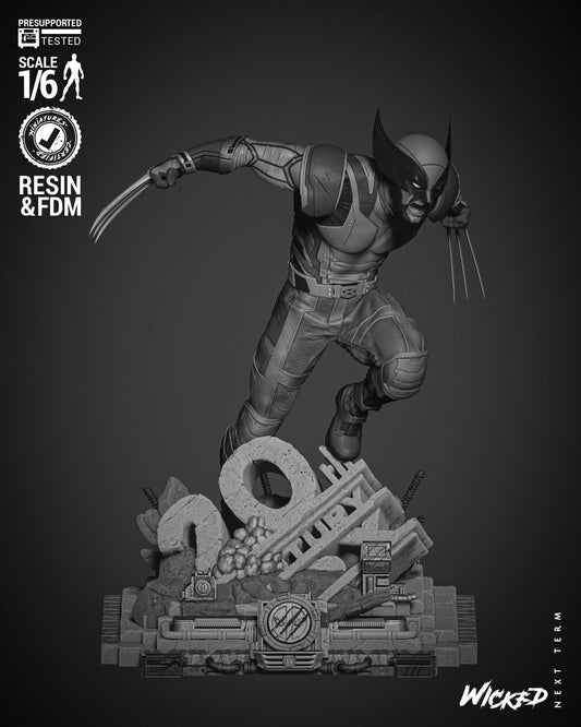 Wolverine Resin Fan Art - MTO Wicked Studios