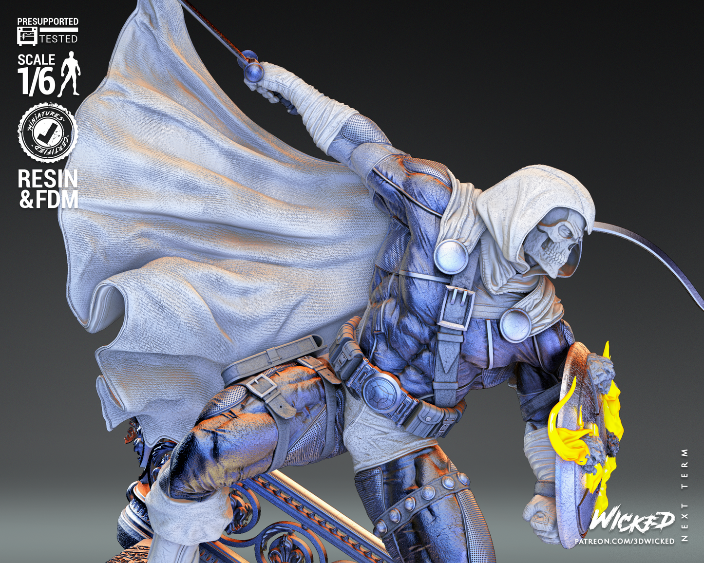 Taskmaster Resin Fan Art - MTO (Wicked)