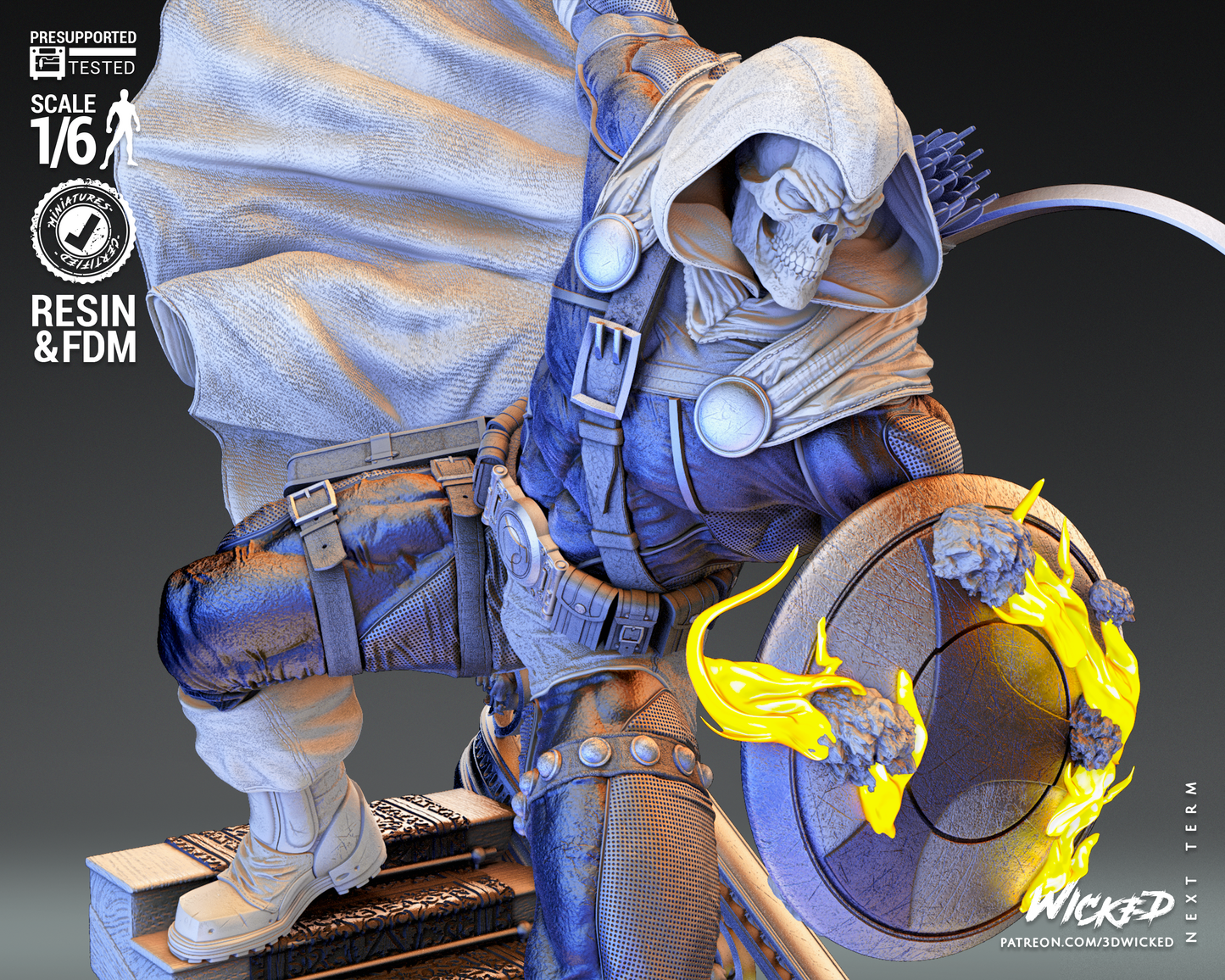 Taskmaster Resin Fan Art - MTO (Wicked)