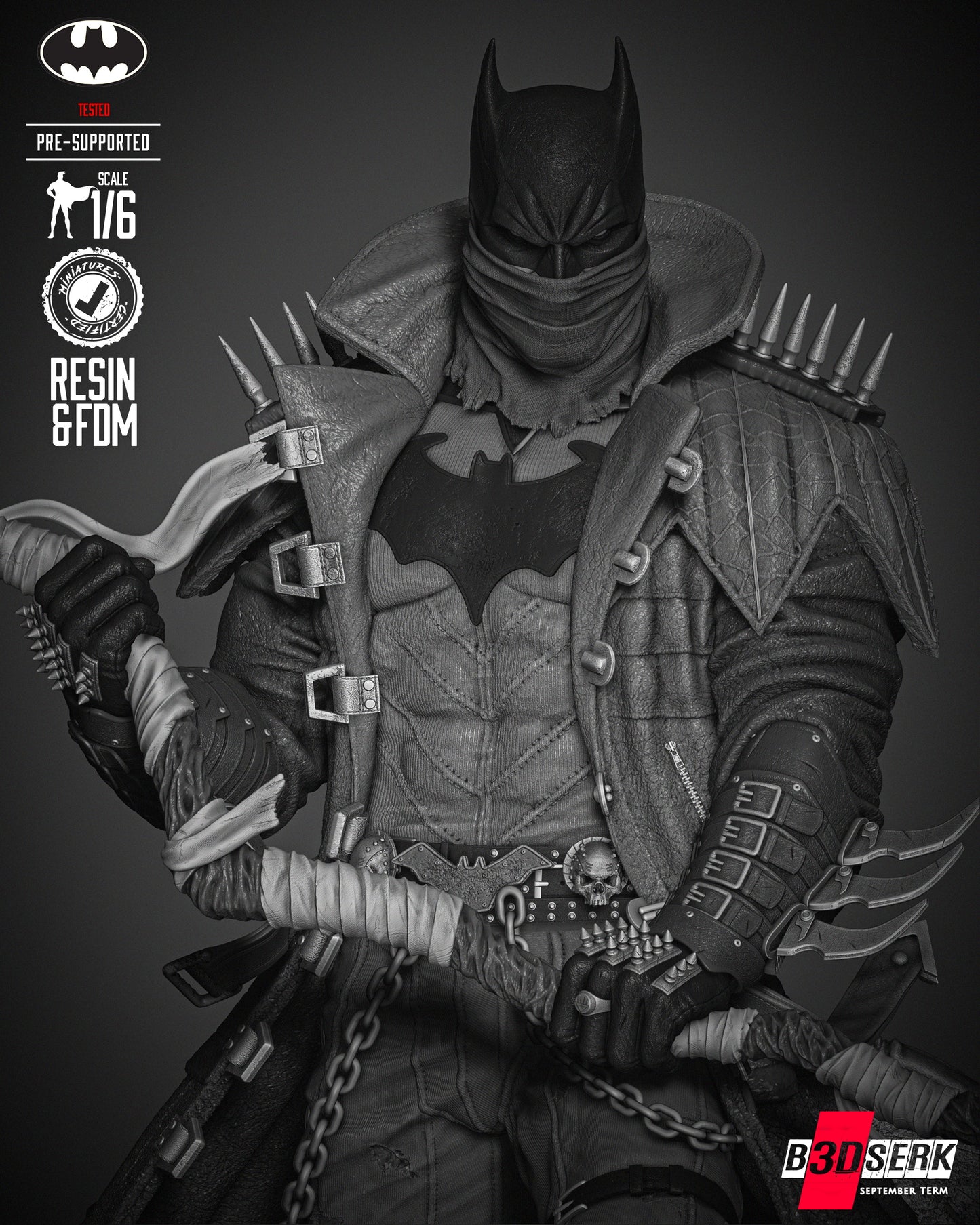 Batman Dark Knights Resin Fan Art - MTO (B3D)