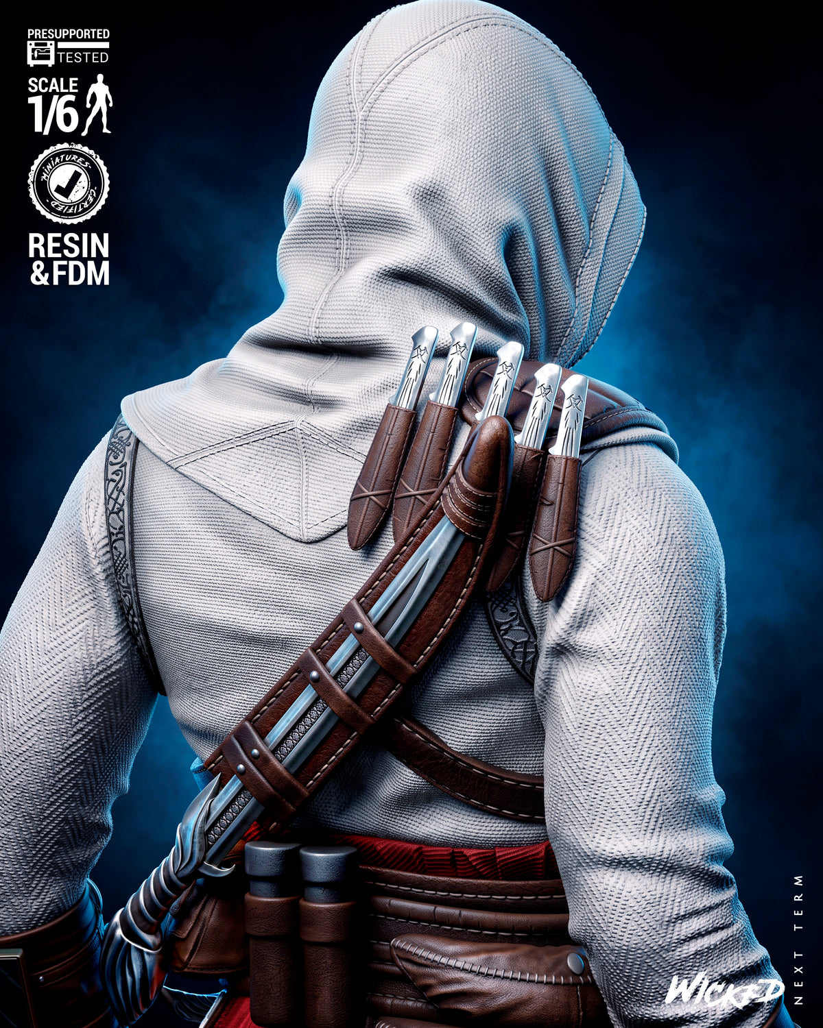 Assassin's Creed Resin Art (Wicked Studios)