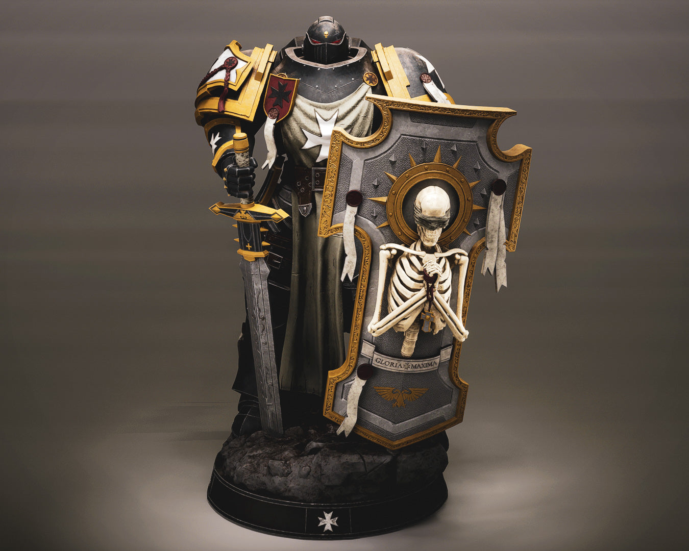 The Templar Resin Art (Design by Abe3D)