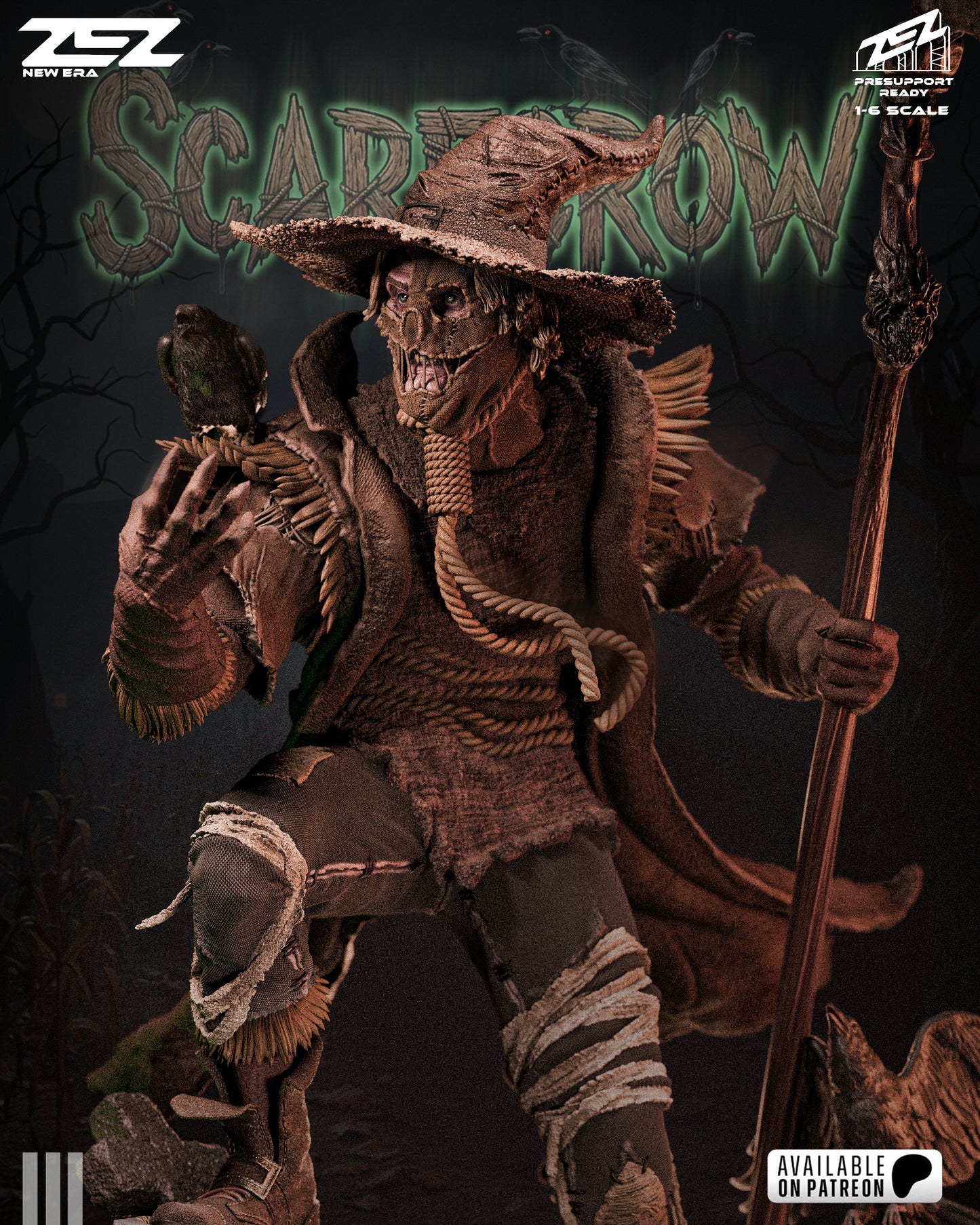 Scarecrow Resin Fan Art - MTO (ZEZ)