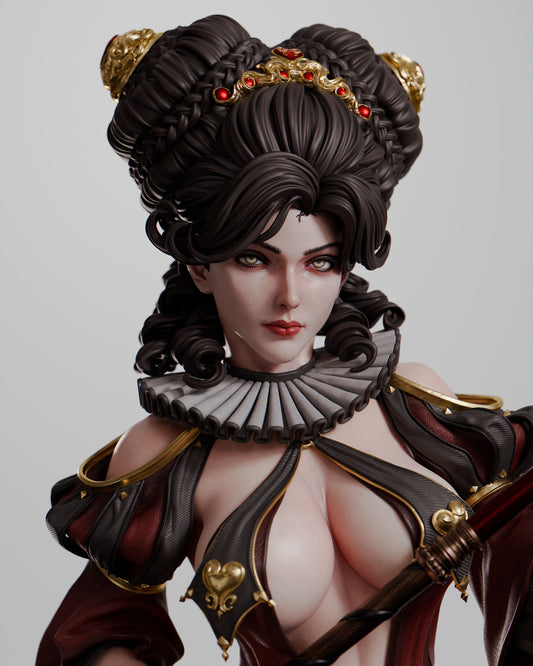 Queen of Hearts Resin Fan Art (Design by Abe3D)