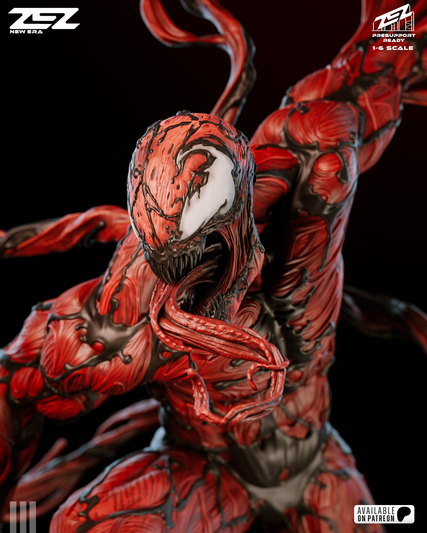 Carnage Resin Art (Design by ZEZ Studios)