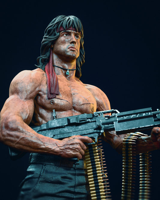 Rambo Resin Fan Art - MTO CA3D