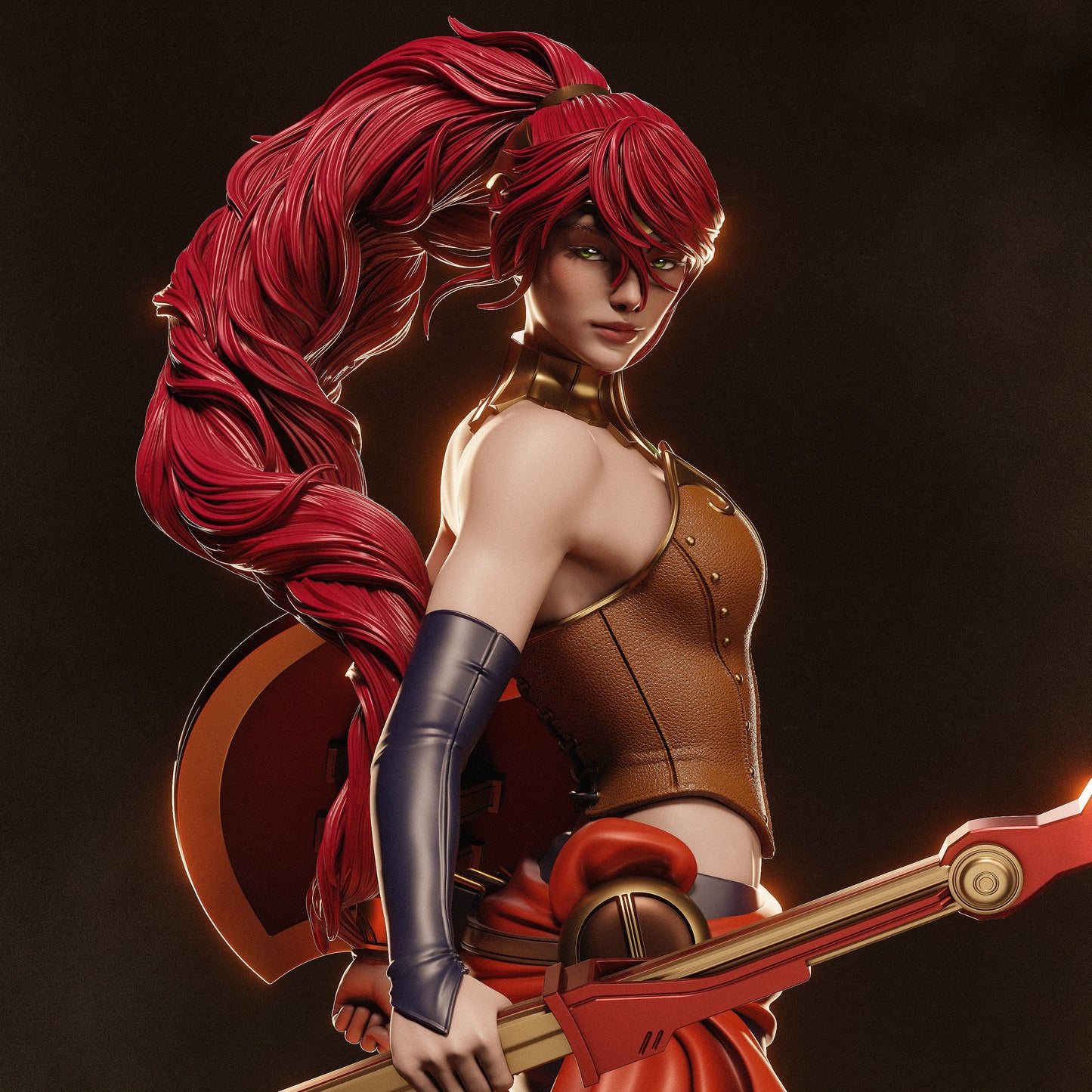 Pyrrha Nikos Resin Art - MTO (Design by CA3D)