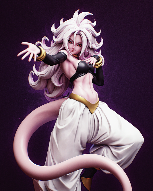 Android 21 Resin Art (Design by CA3D)