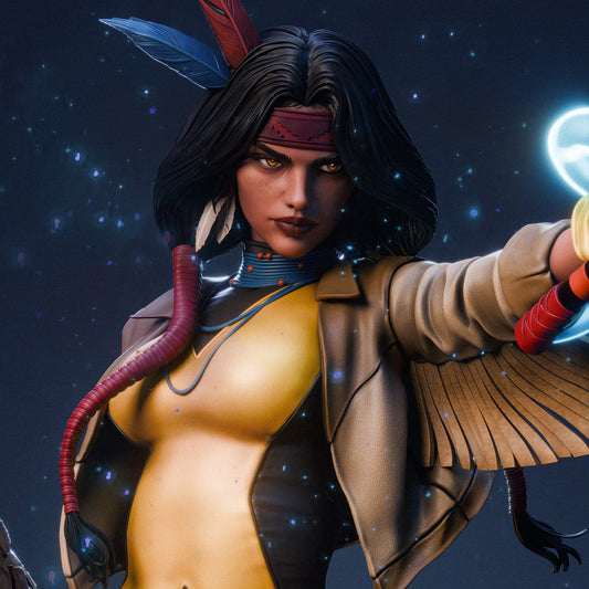 Dani Moonstar Resin Art - MTO (Design by CA3D)