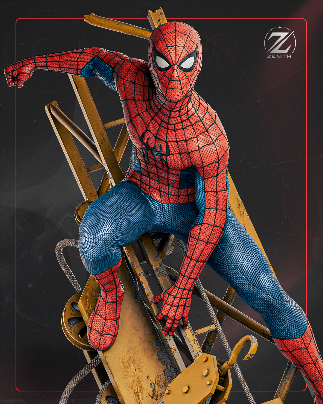 Spiderman Resin Art (Design by Zenith)