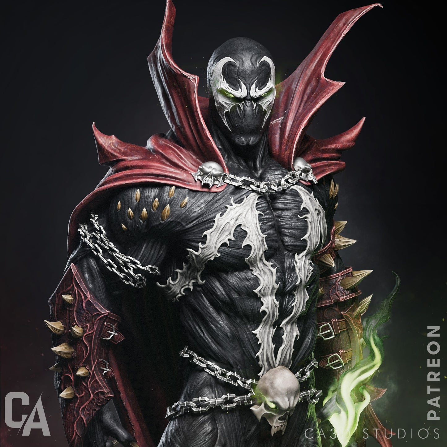 Spawn Collectible Resin Fan Art Pro Painted - MTO