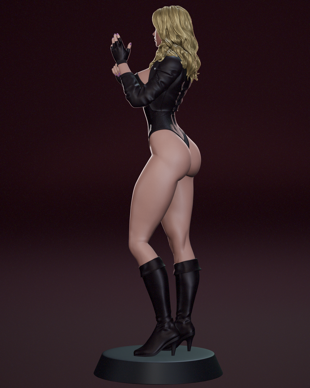 Black Canary Resin Art (Shadaloo)