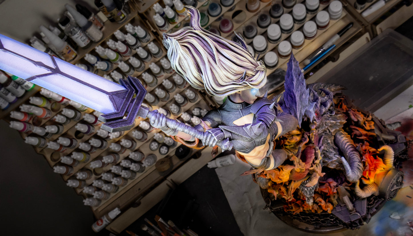 Magik Wicked Resin Fan Art Pro Painted - MTO