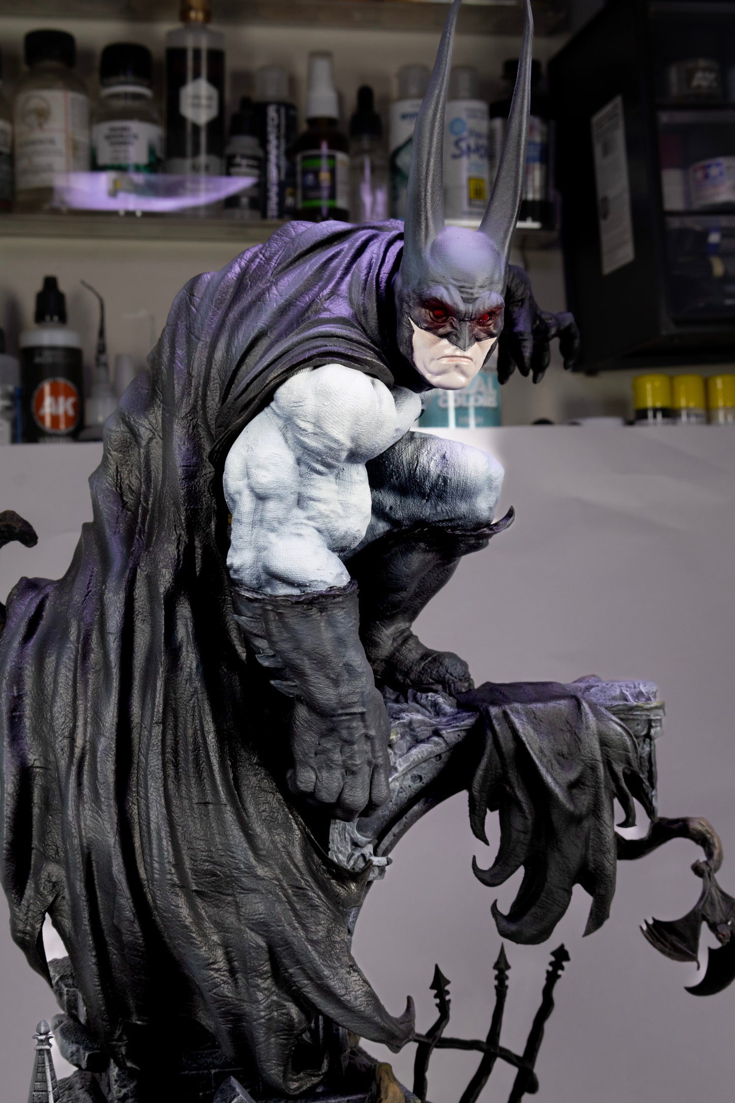 Vampire Batman Resin Fan Art Pro Painted - MTO (CA3D)