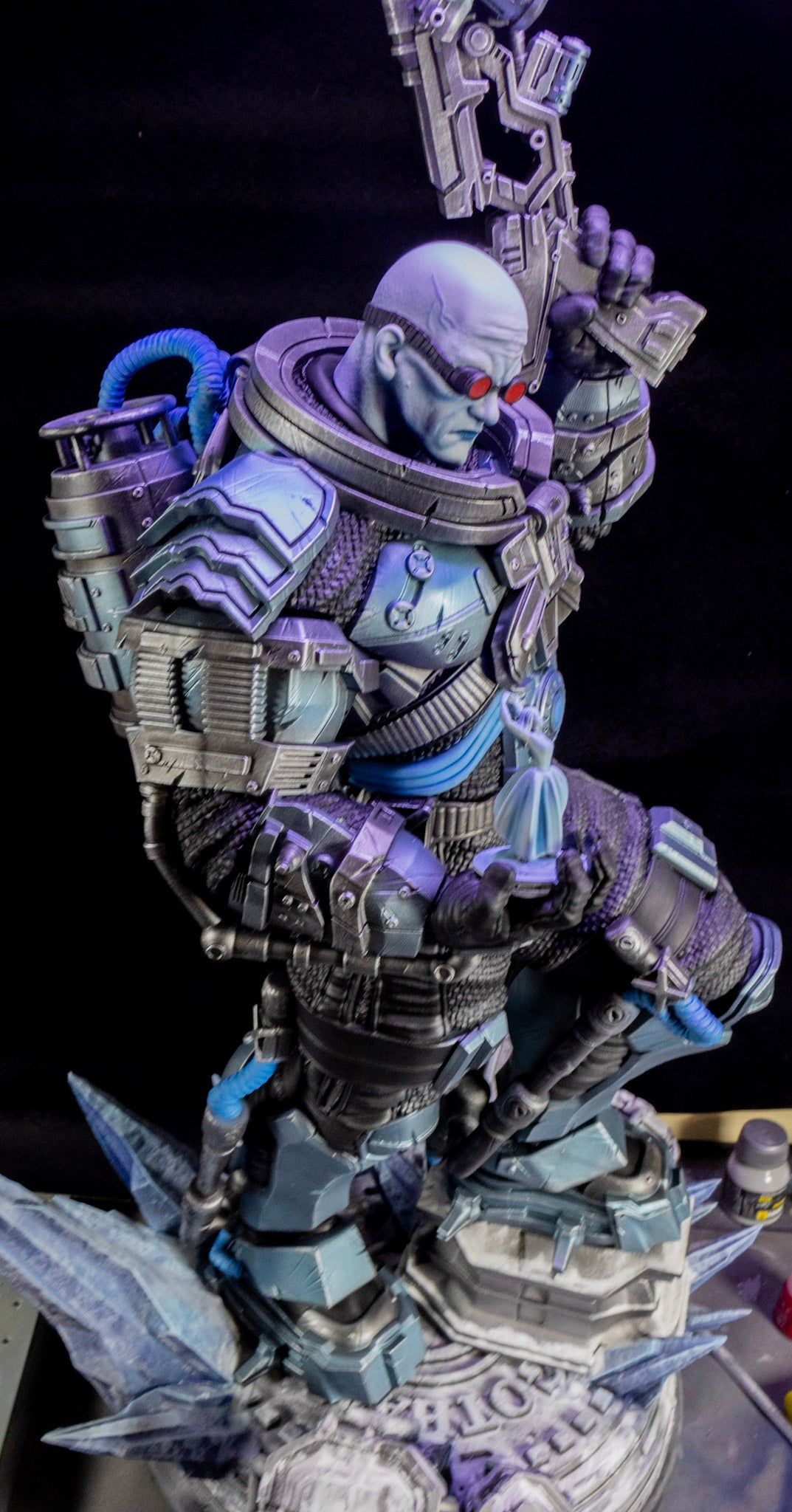 Mr. Freeze Resin Sculpture Fan Art Pro Painted - MTO