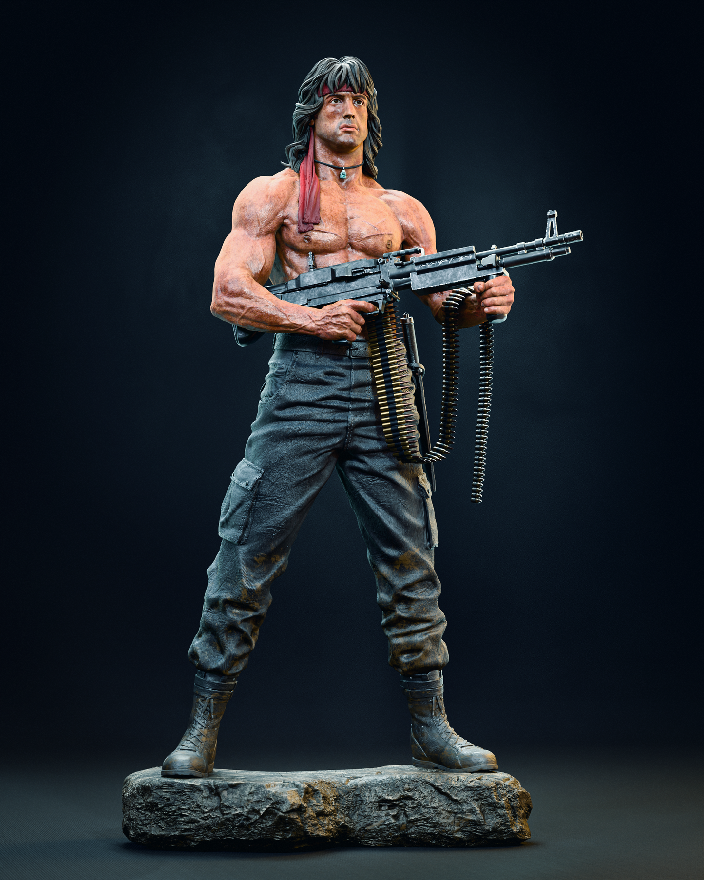 Rambo Resin Fan Art - MTO CA3D