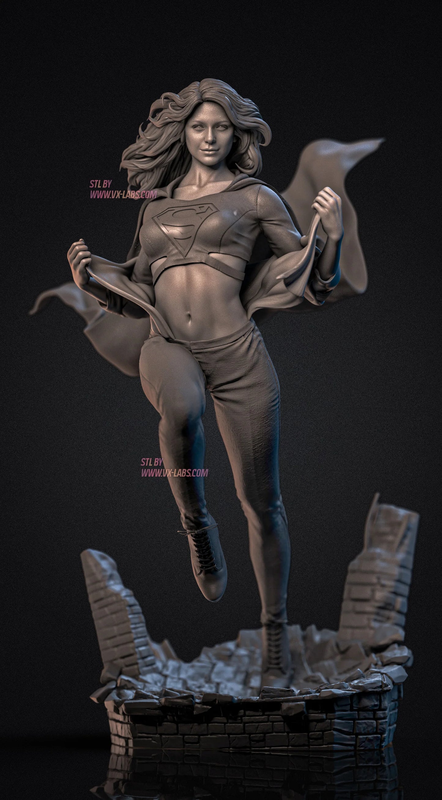 Supergirl Resin Fan Art - MTO (VXLabs)