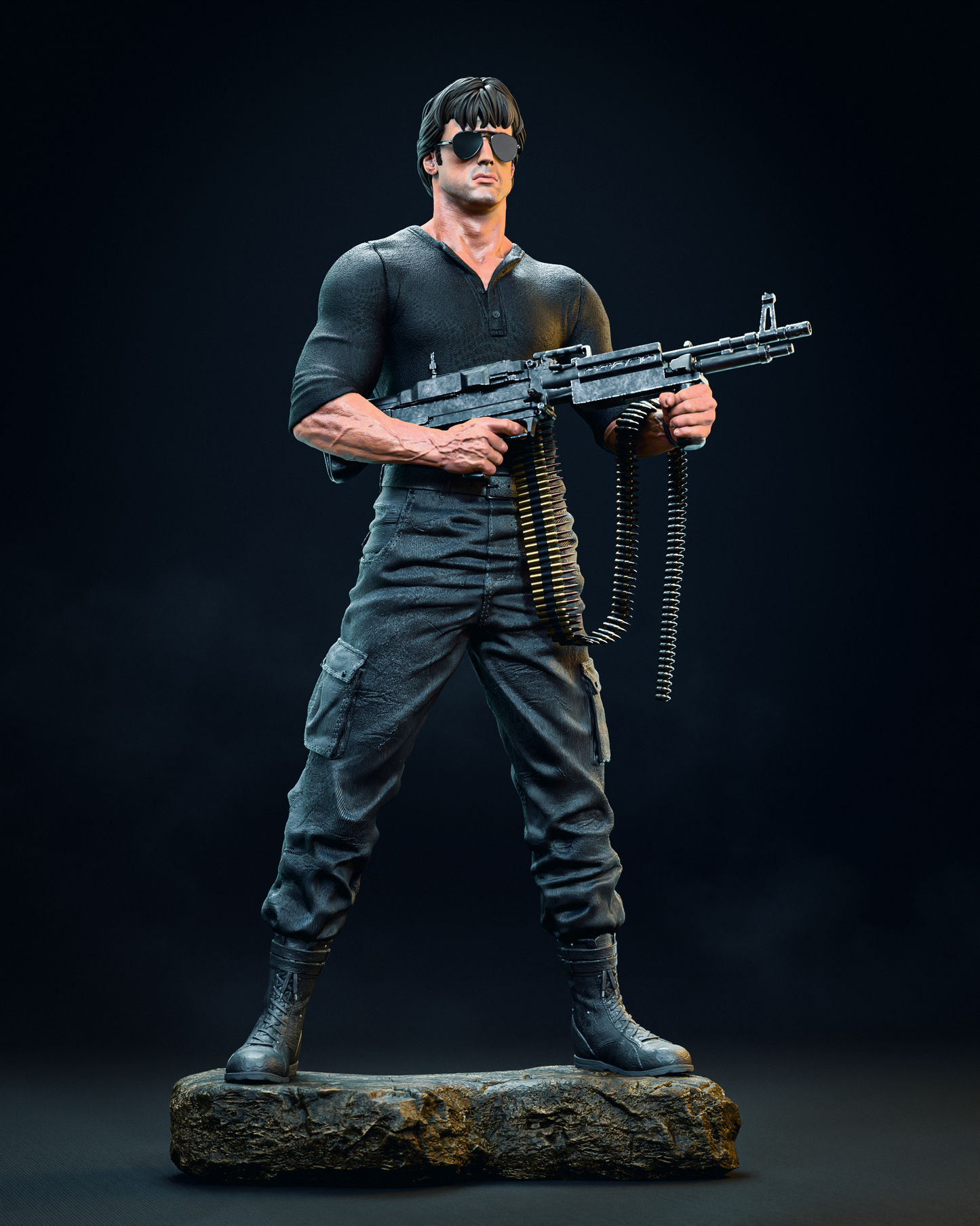 Rambo Resin Fan Art - MTO CA3D