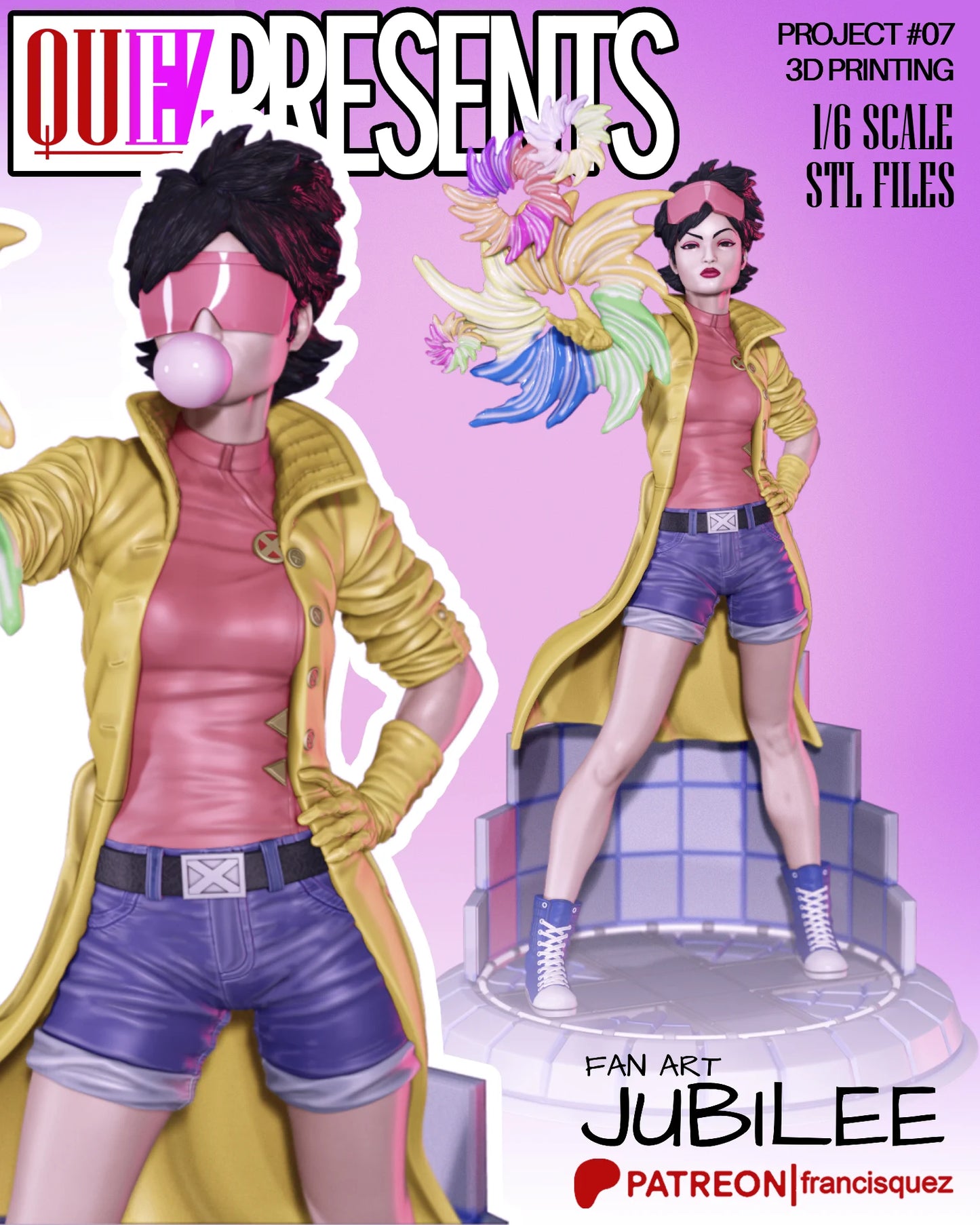 Jubilee Collectible Resin Fan Art Pro Painted - MTO (Quez)