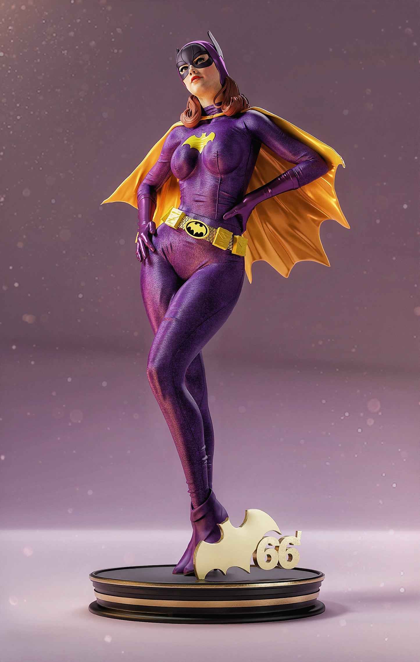 Batgirl Resin Art (Design by MCM3D Studios)