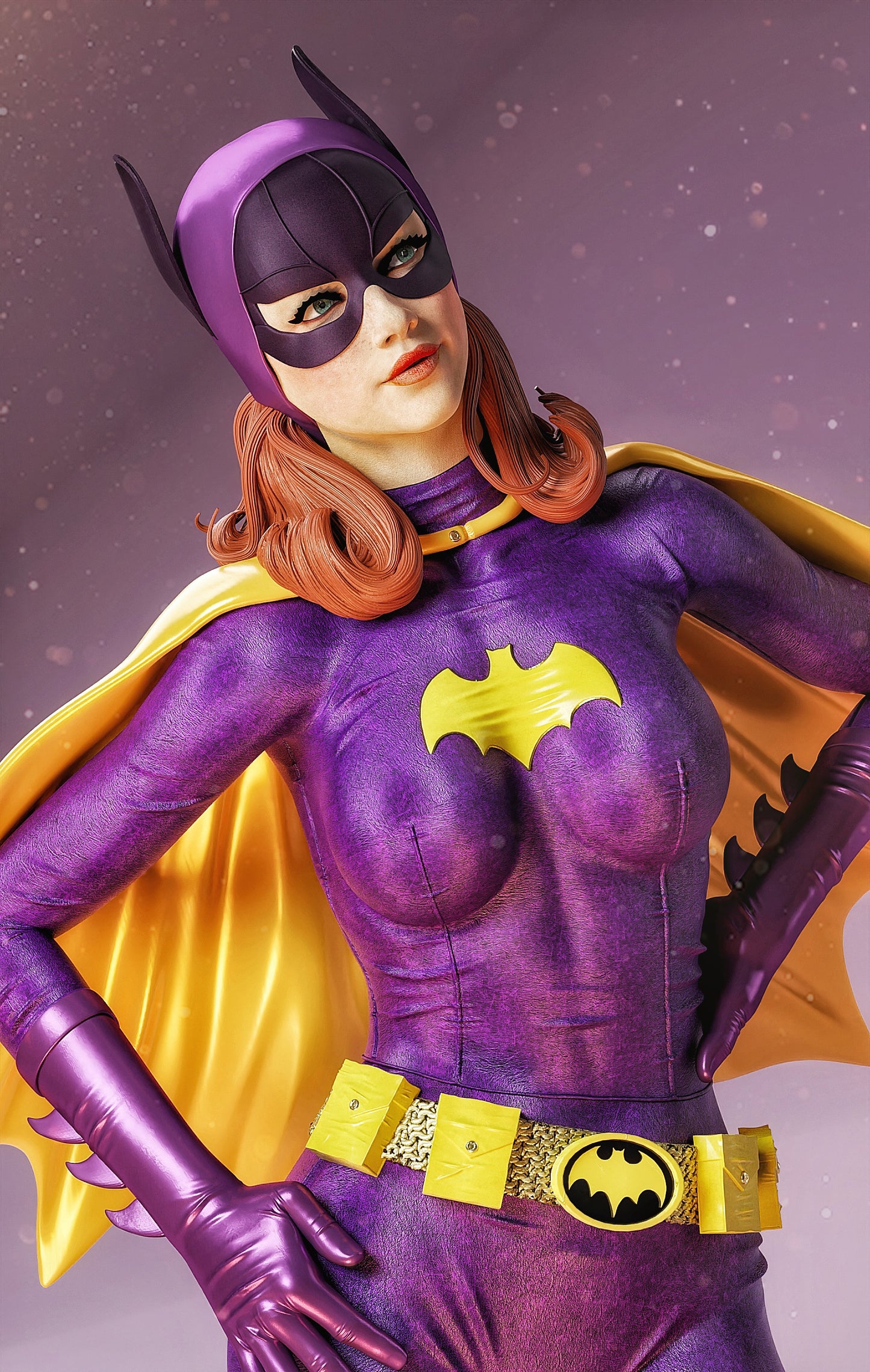 Batgirl Resin Art (Design by MCM3D Studios)
