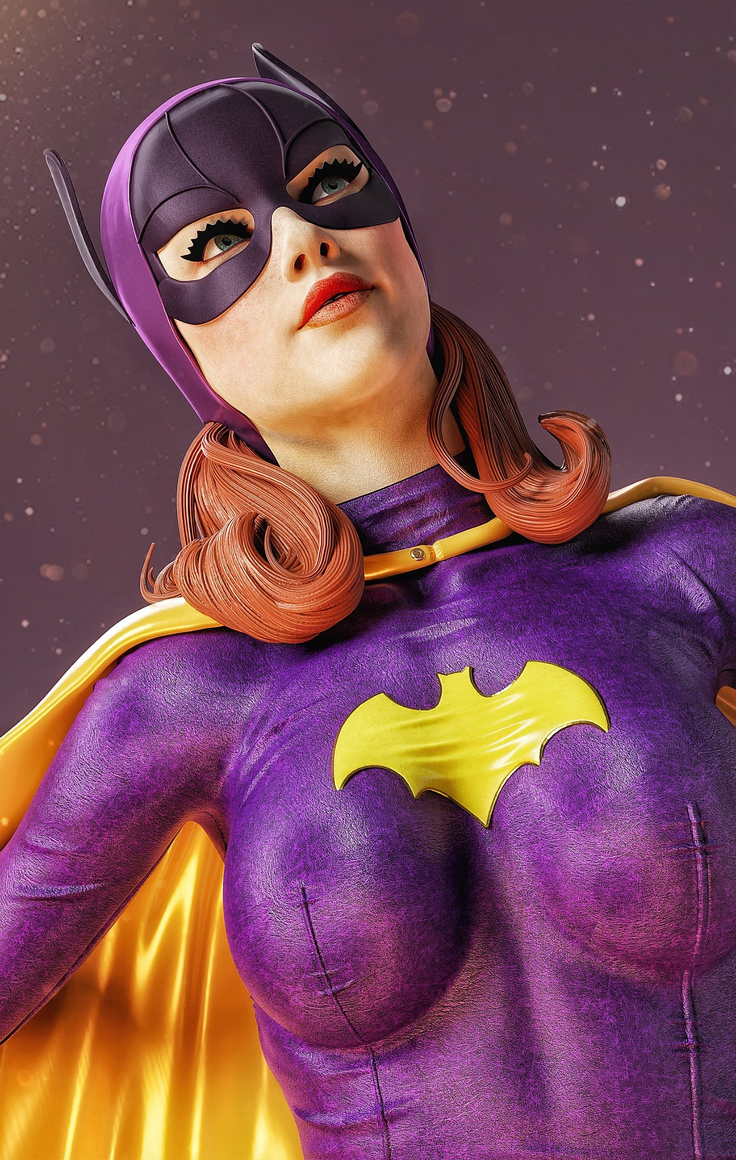Batgirl Resin Art (Design by MCM3D Studios)