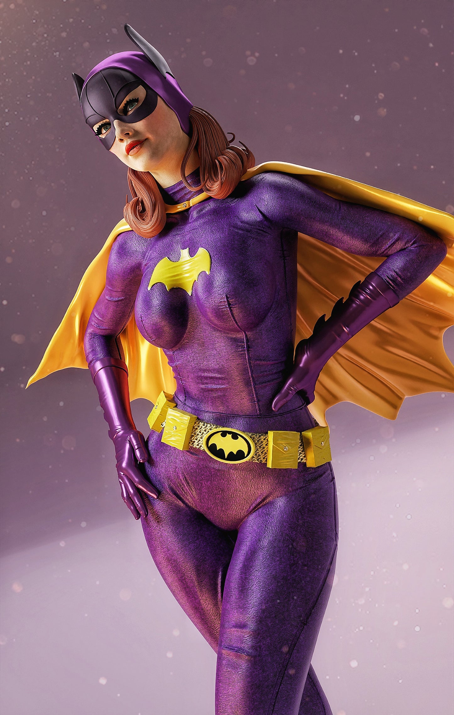 Batgirl Resin Art (Design by MCM3D Studios)