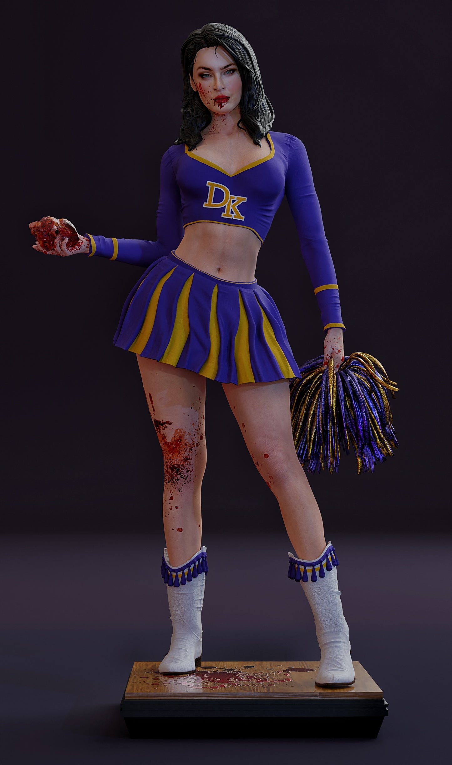 Jennifer's Body Resin Art (Design by MCM3D Studios)