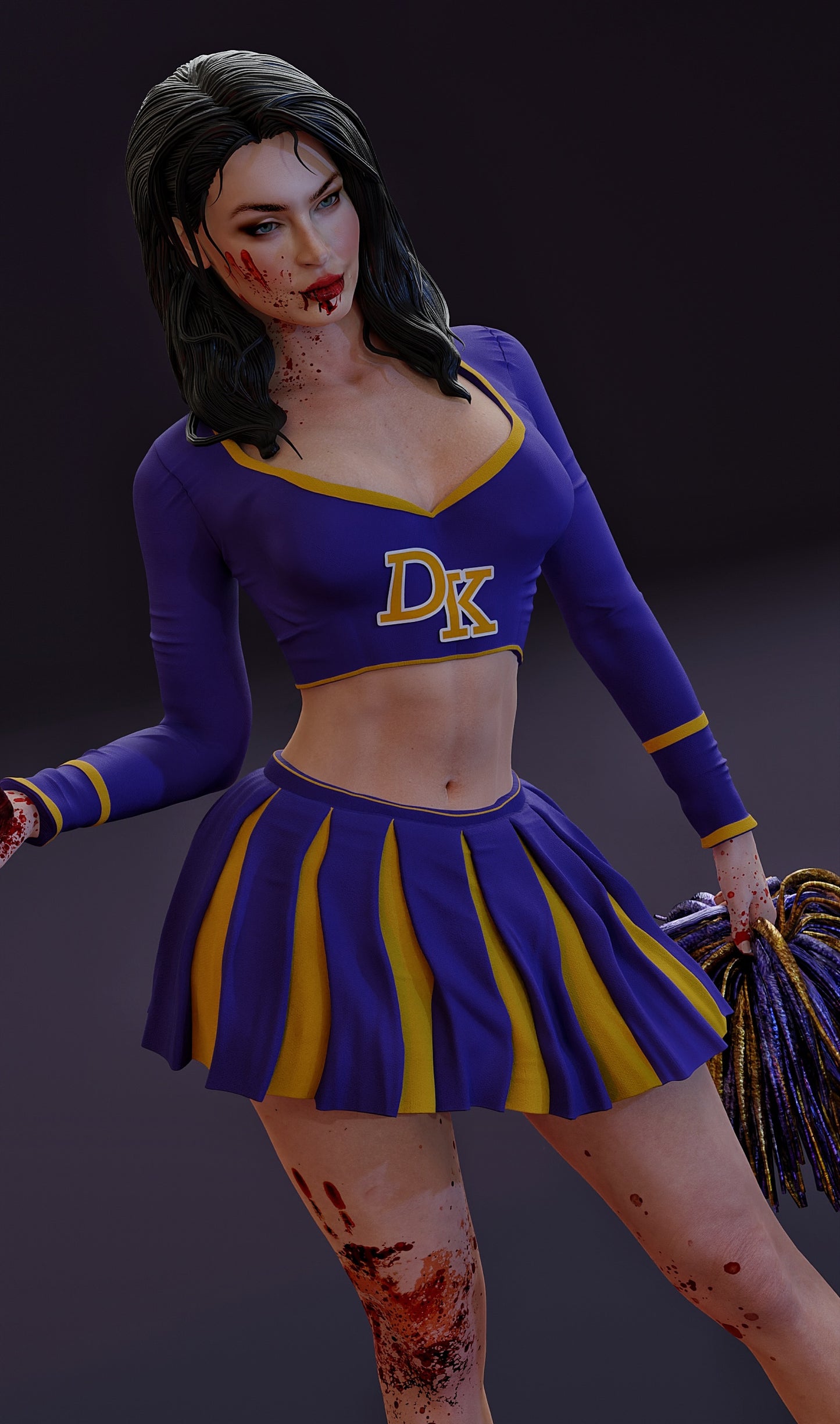 Jennifer's Body Resin Art (Design by MCM3D Studios)