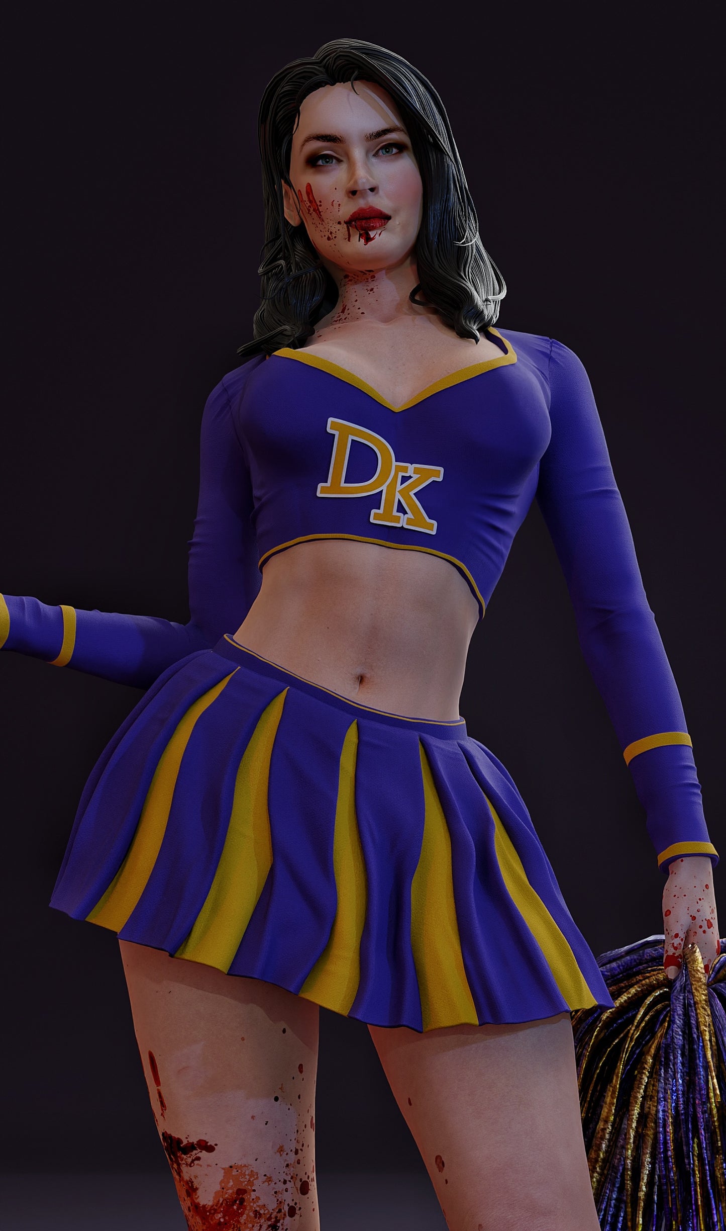 Jennifer's Body Resin Art (Design by MCM3D Studios)