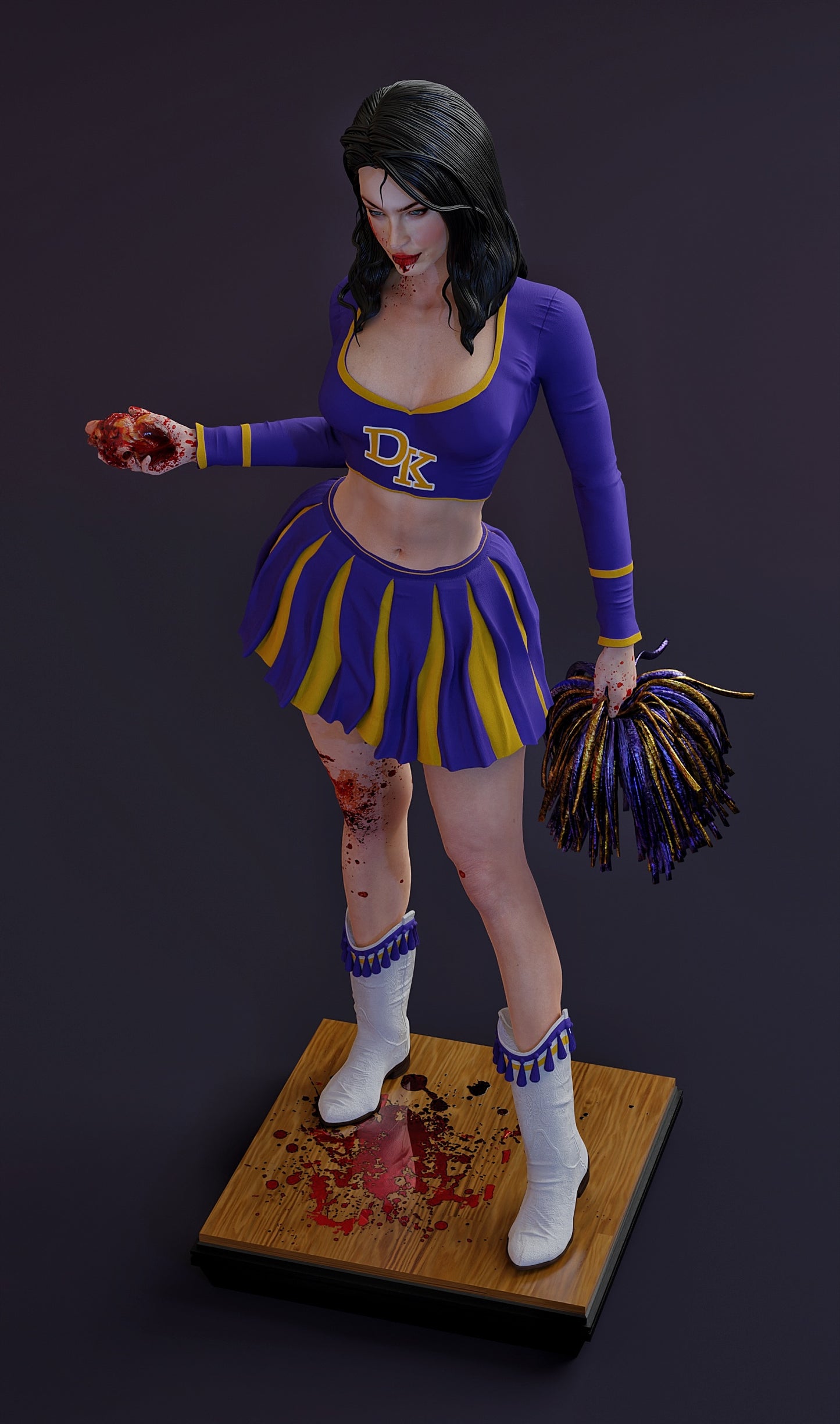 Jennifer's Body Resin Art (Design by MCM3D Studios)