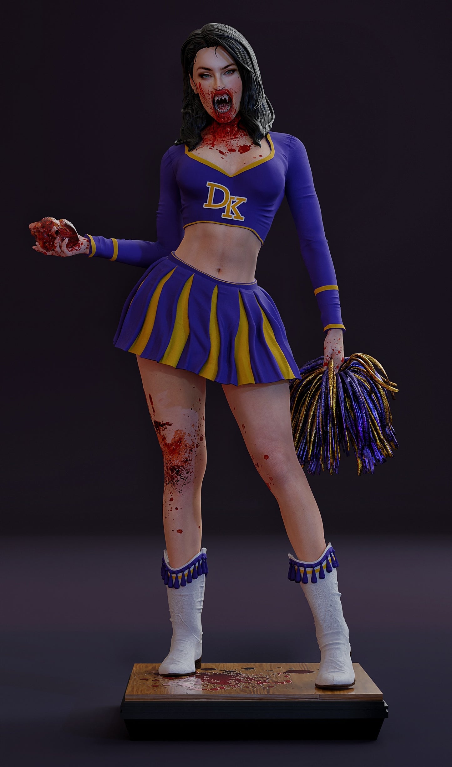 Jennifer's Body Resin Art (Design by MCM3D Studios)