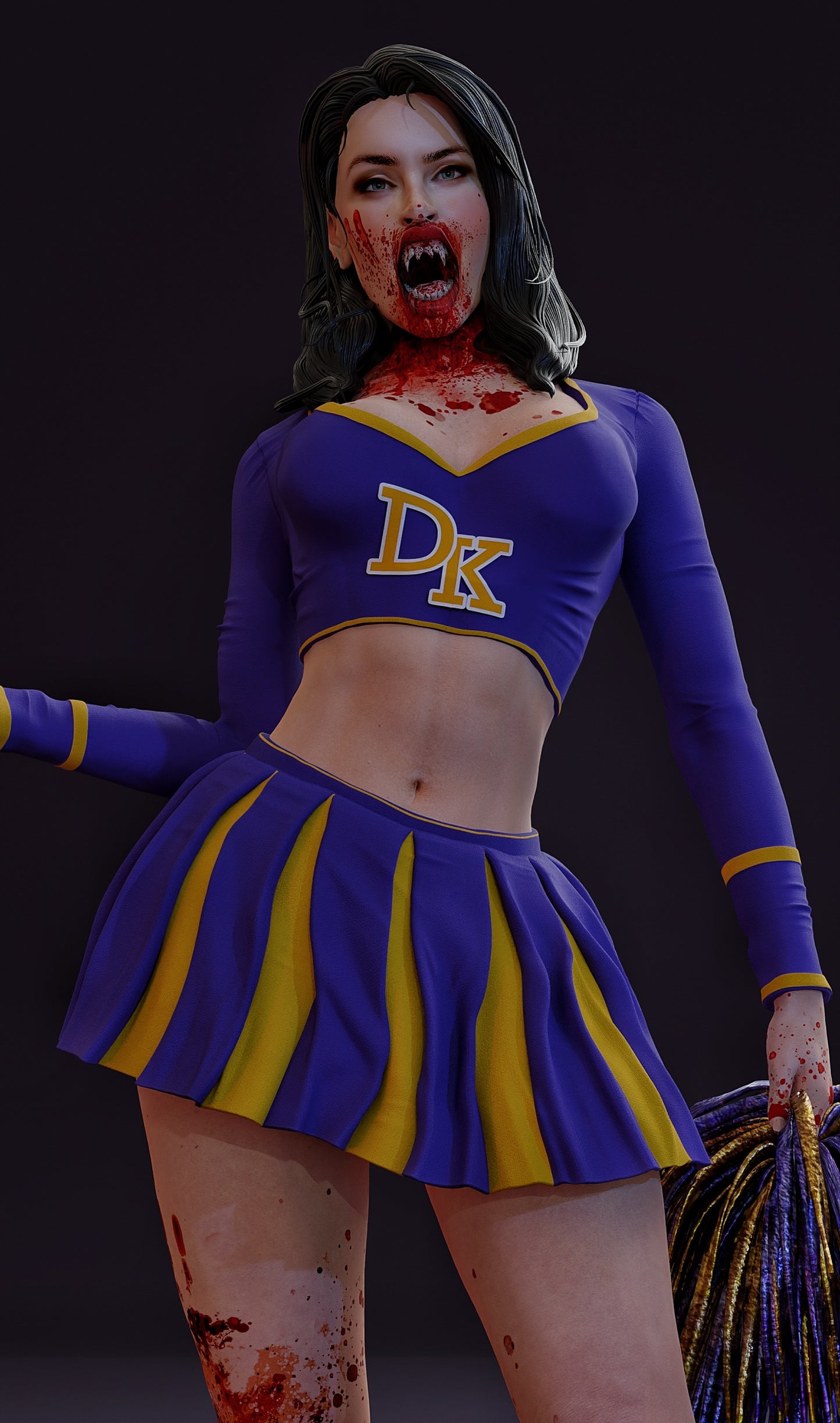 Jennifer's Body Resin Art (Design by MCM3D Studios)
