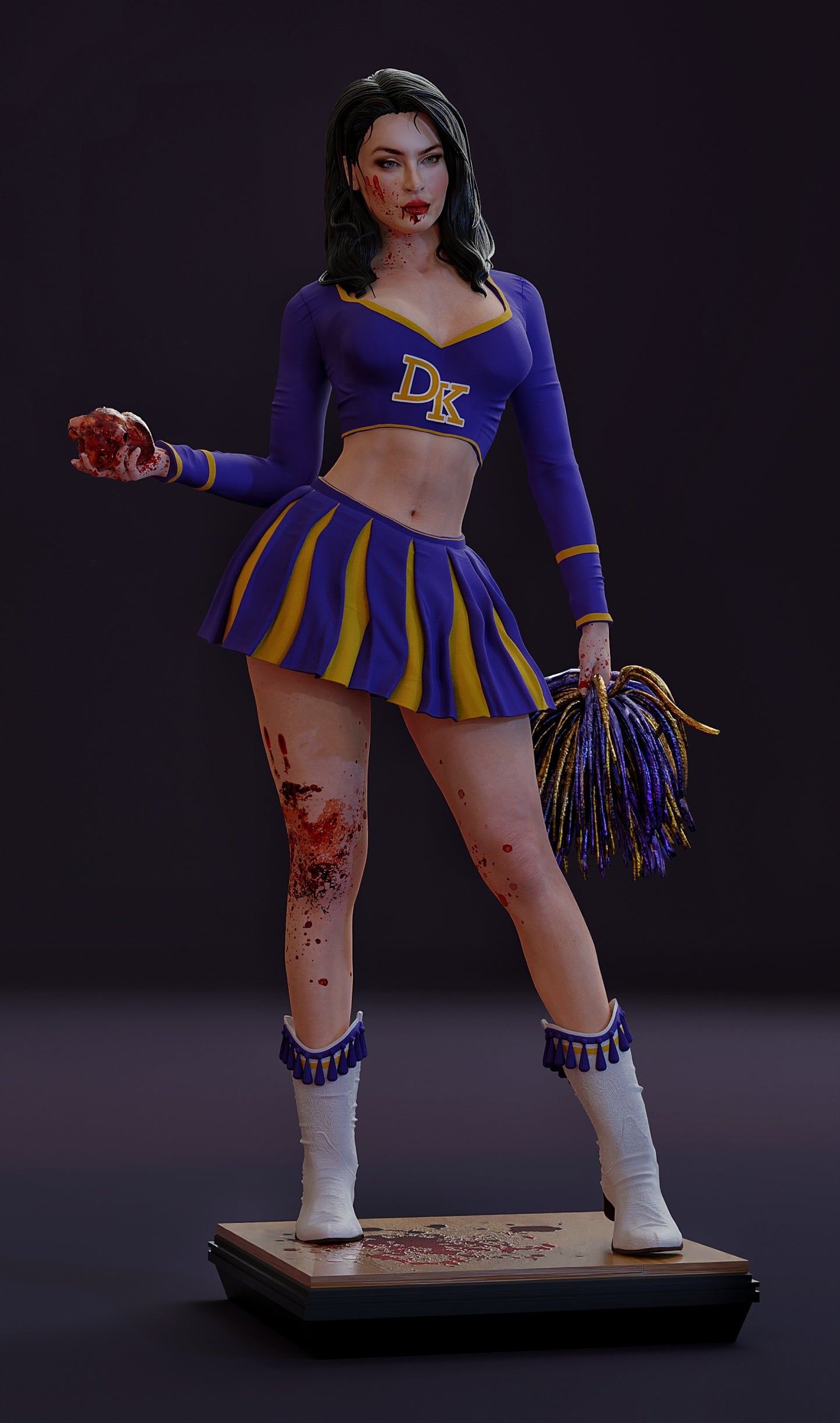 Jennifer's Body Resin Art (Design by MCM3D Studios)