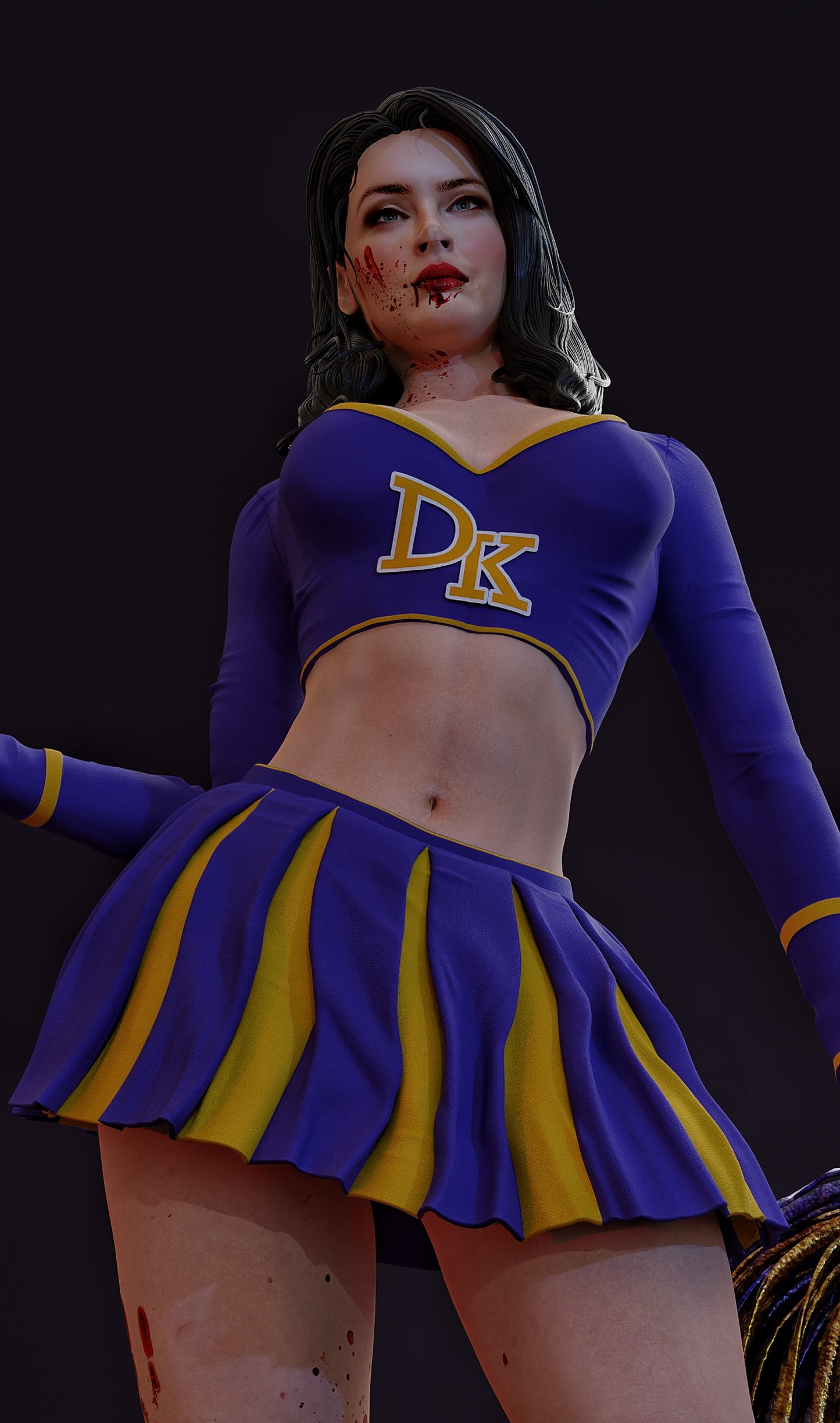 Jennifer's Body Resin Art (Design by MCM3D Studios)