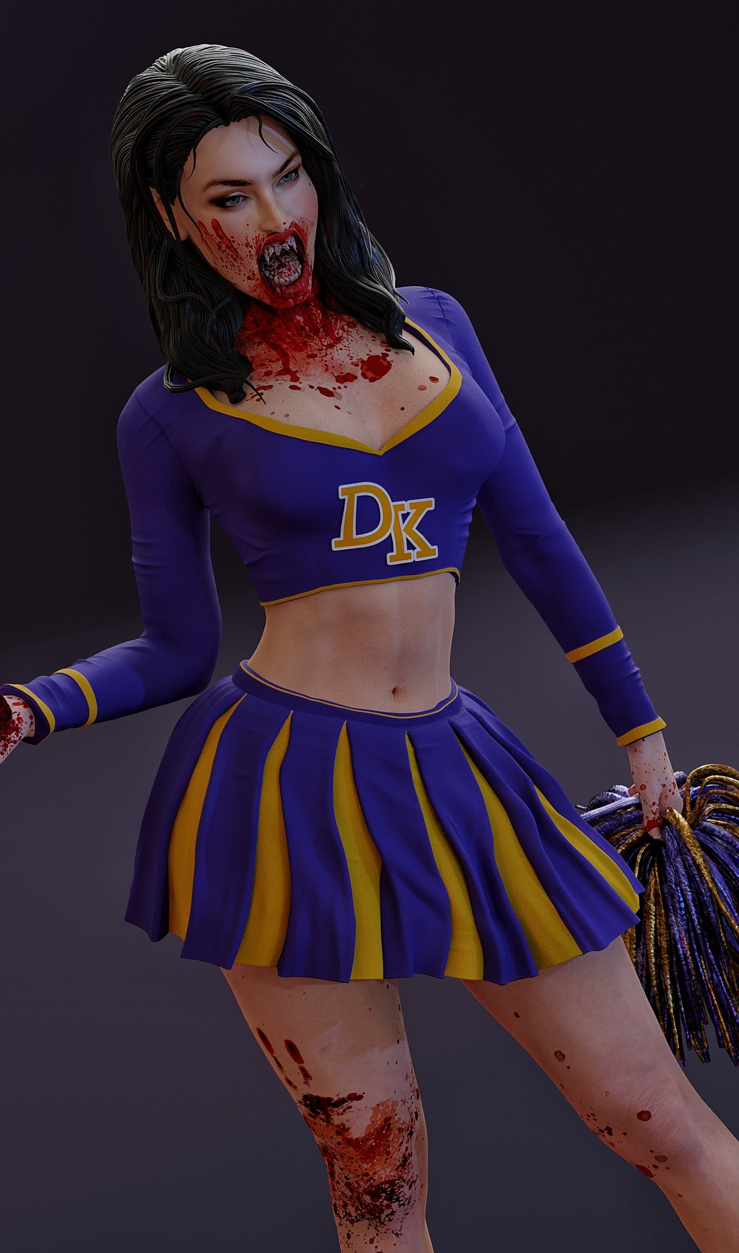 Jennifer's Body Resin Art (Design by MCM3D Studios)