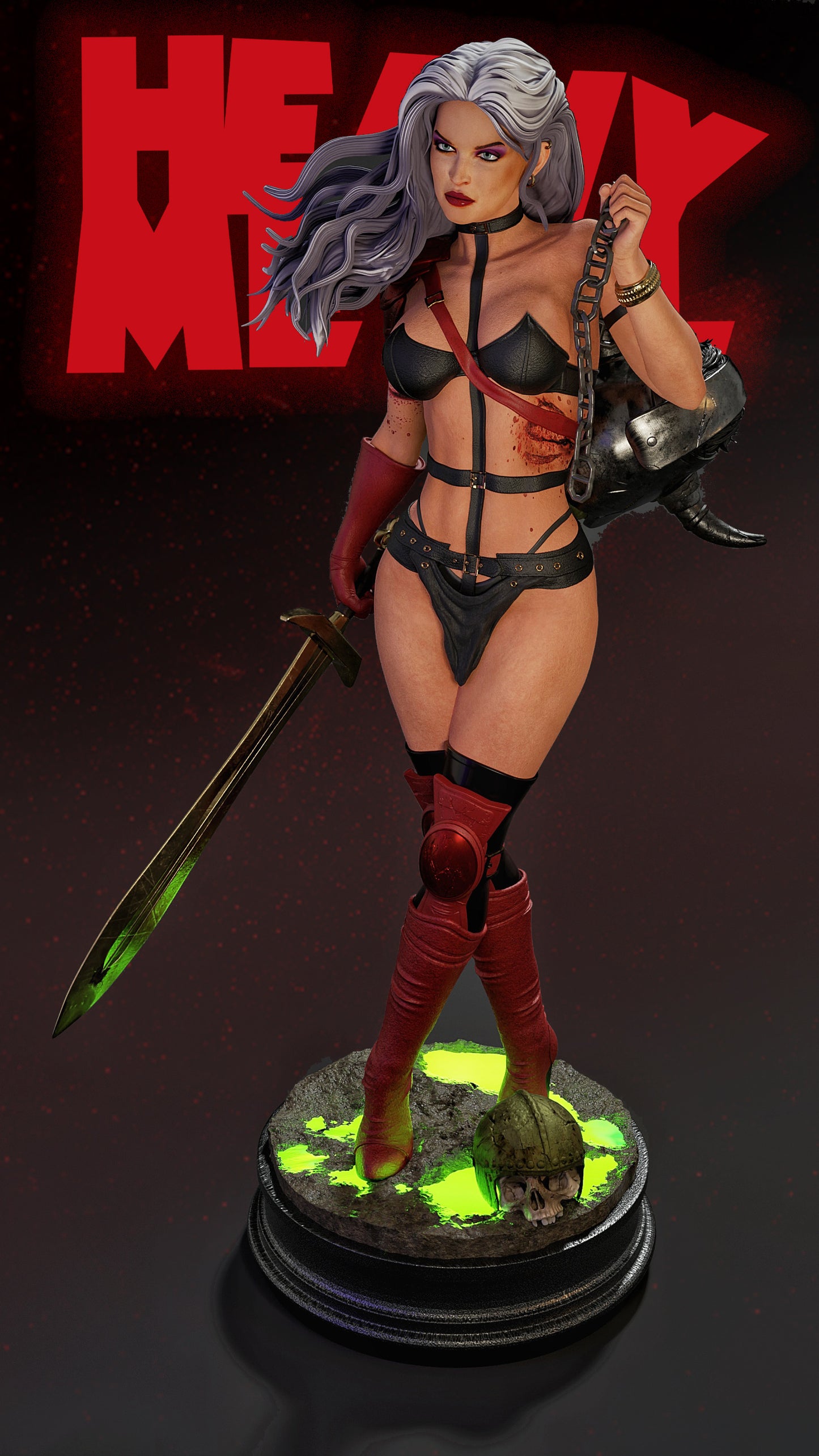Taarna Resin Art (Design by MCM3D Studios)