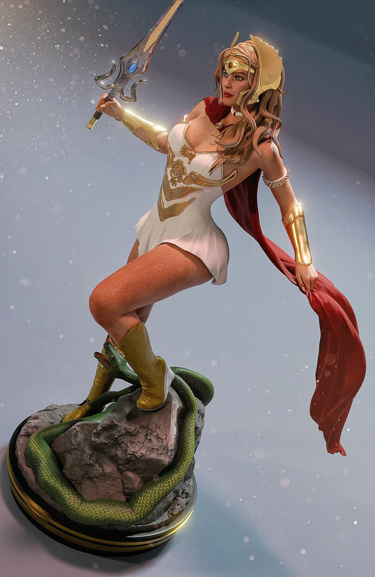 She-Ra Resin Art (Design by MCM3D Studios)