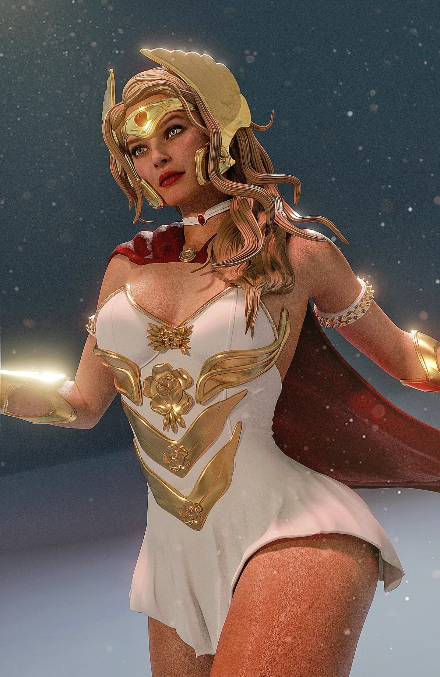 She-Ra Resin Art (Design by MCM3D Studios)