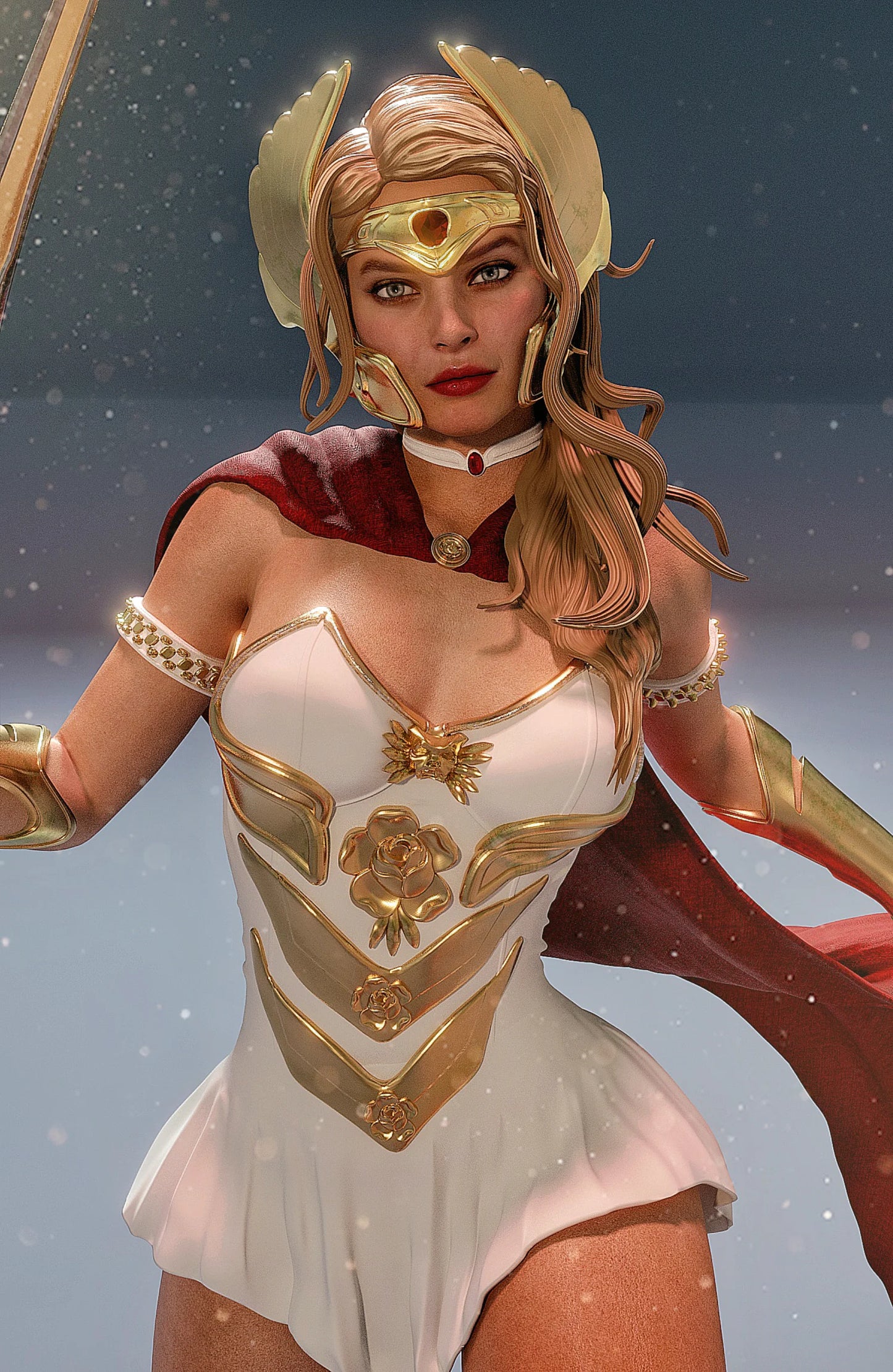 She-Ra Resin Art (Design by MCM3D Studios)