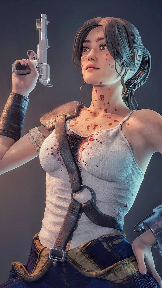Lucy Fallout Resin Art (Design by MCM3D Studios)