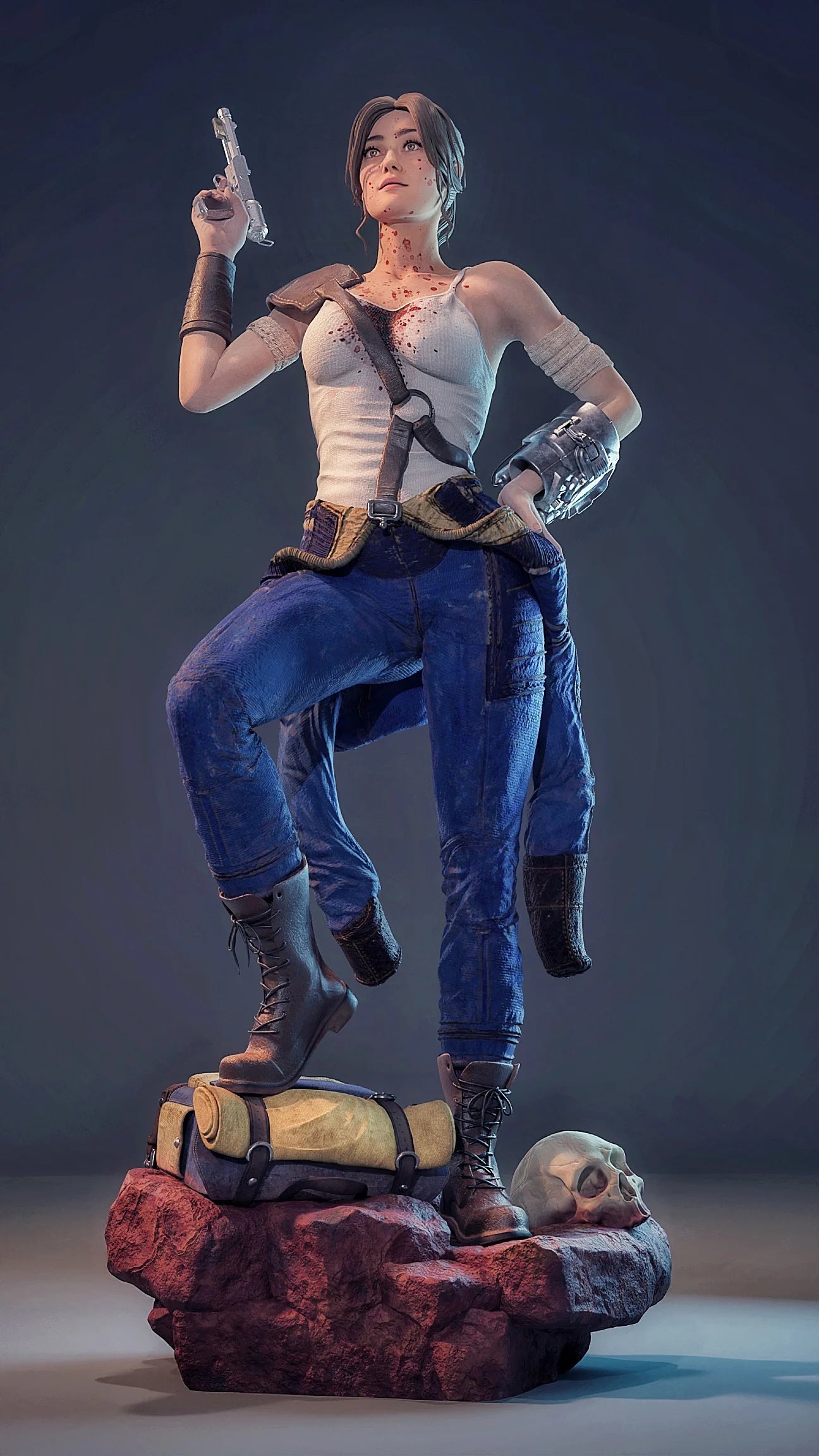 Lucy Fallout Resin Art (Design by MCM3D Studios)